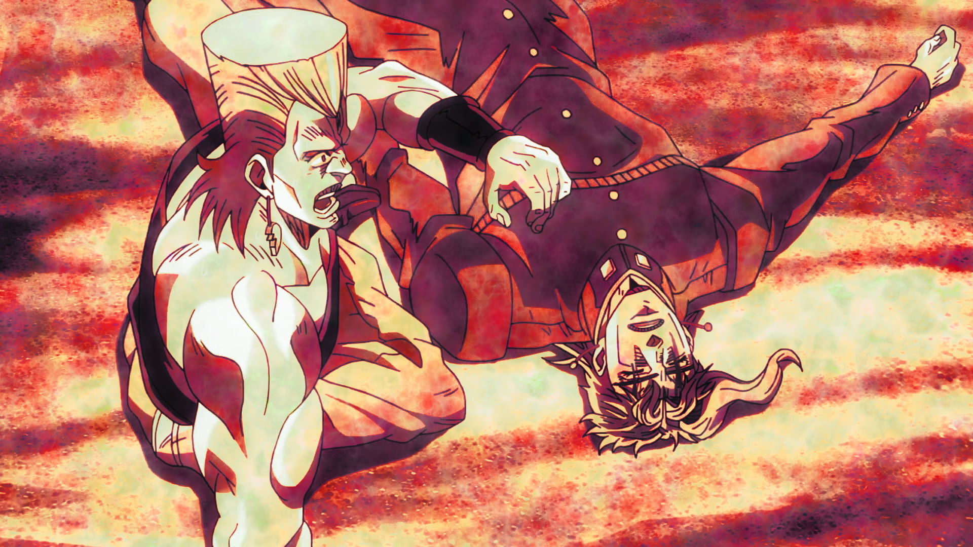 Noriaki Kakyoin, 1080P, Anime, Jojos Bizarre Adventure, Jean Pierre Polnareff, HD Wallpaper