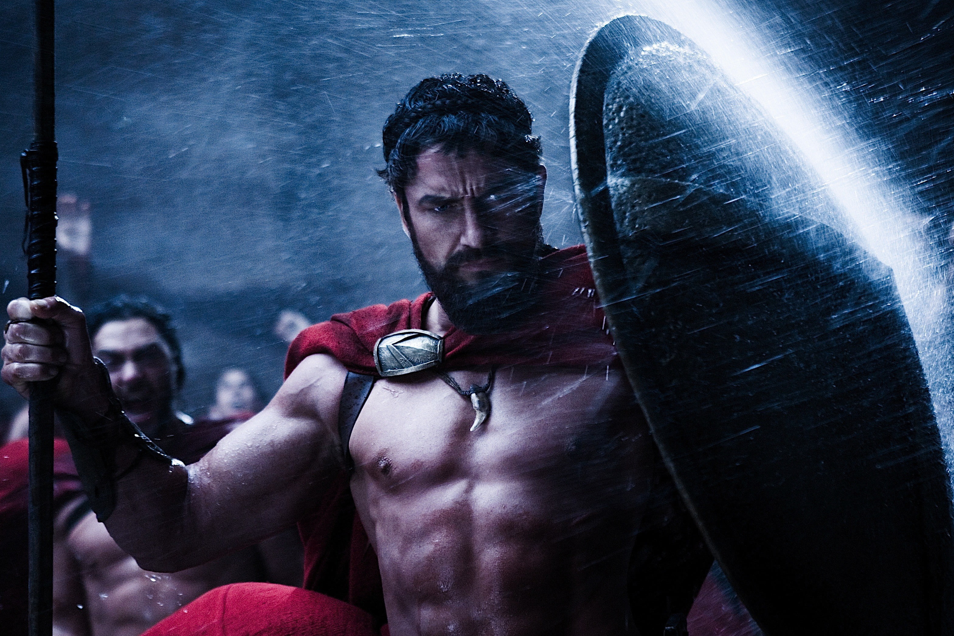 2K, Leonidas, movies, Gerard Butler, 300, HD Wallpaper