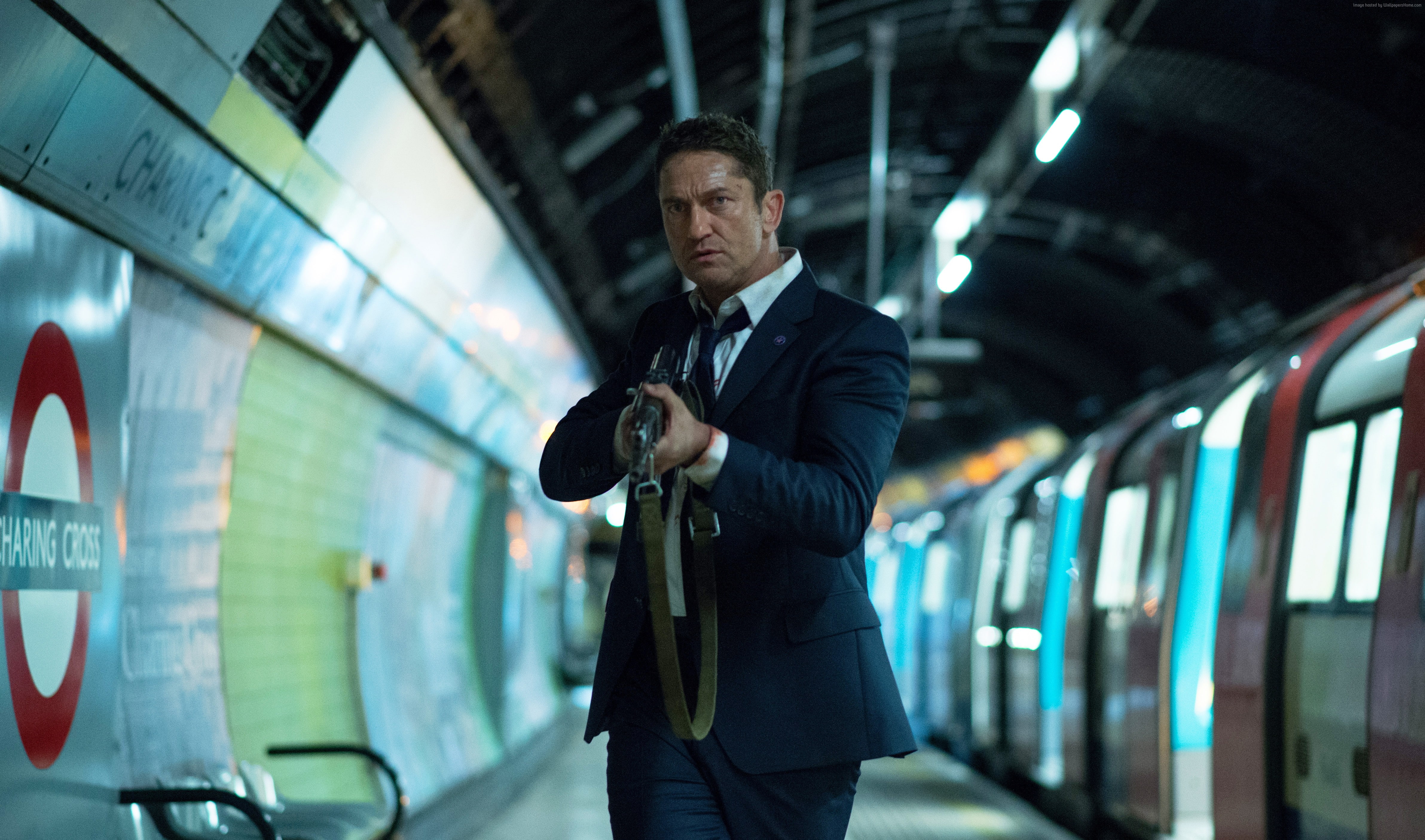 crime, Best movies, Gerard Butler, 4K, movie, London Has Fallen, HD Wallpaper