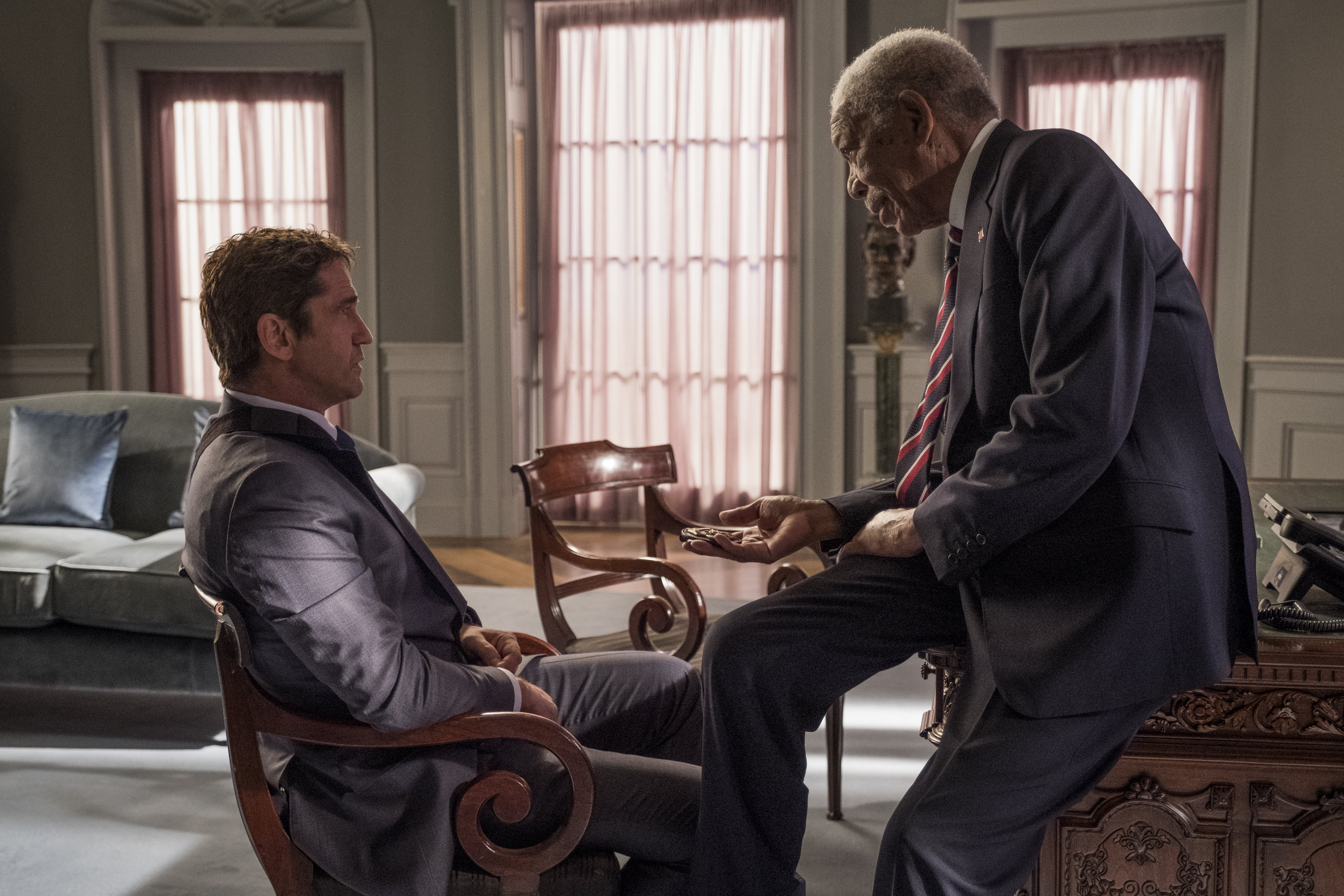 Gerard Butler, Angel Has Fallen, 5K, Morgan man, Movie, HD Wallpaper
