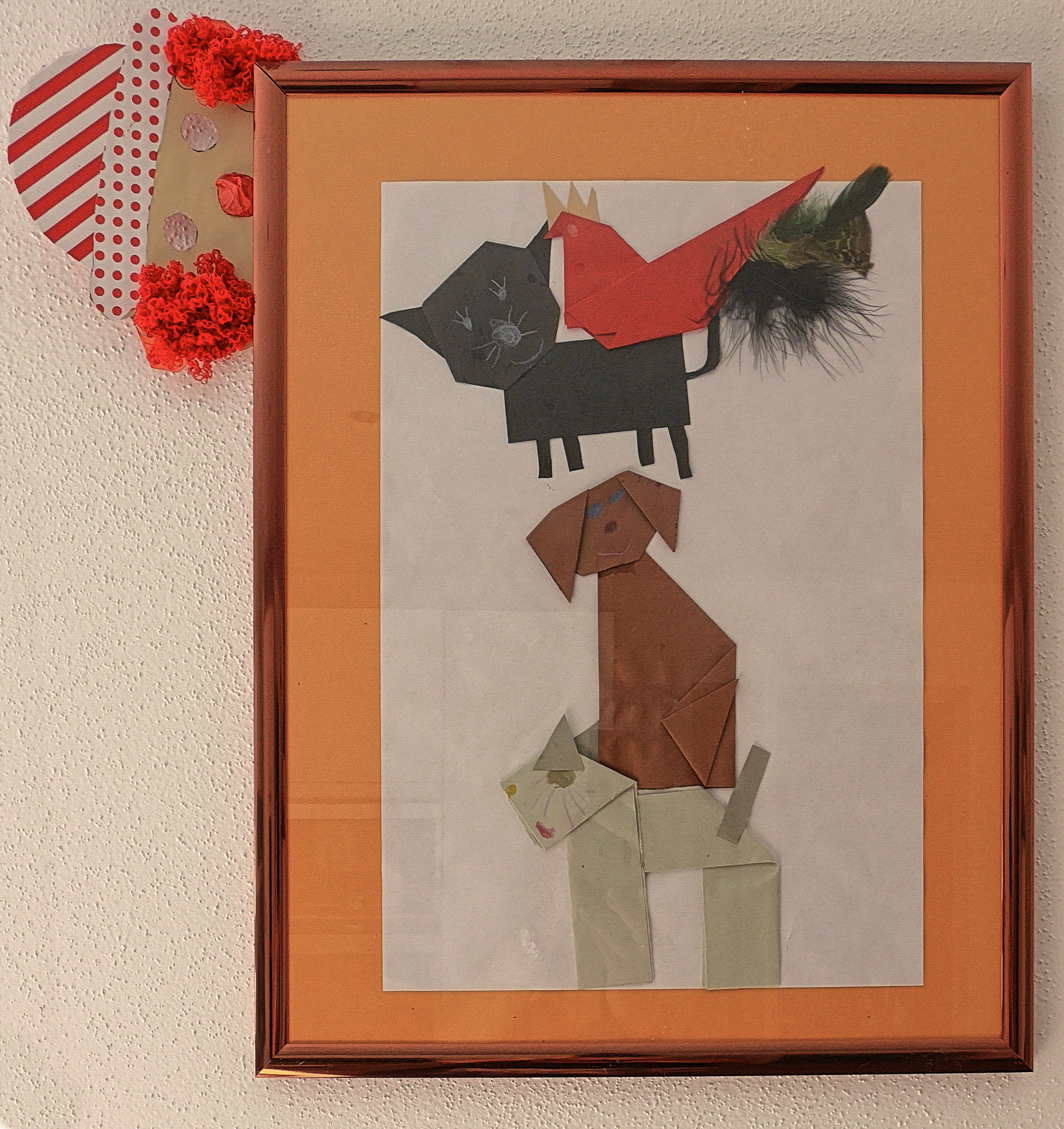 children picture, mammal, art and craft, Do It Yourself, origami, drawing - art product, Children, craft, Picture, no people, multi colored, 2K, photograph, Phone HD Wallpaper