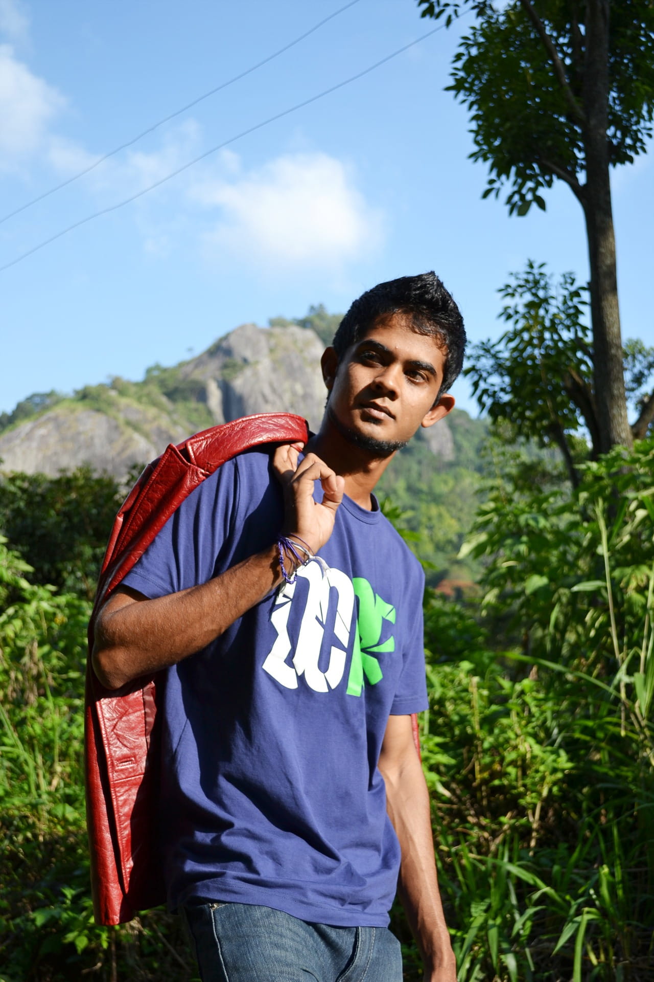 real people, one man only, people, day, lifestyles, facial hair, leisure activity, nature, Rock, sri lanka, fashion, tree, Boy, Man, men, portrait, standing, Phone HD Wallpaper