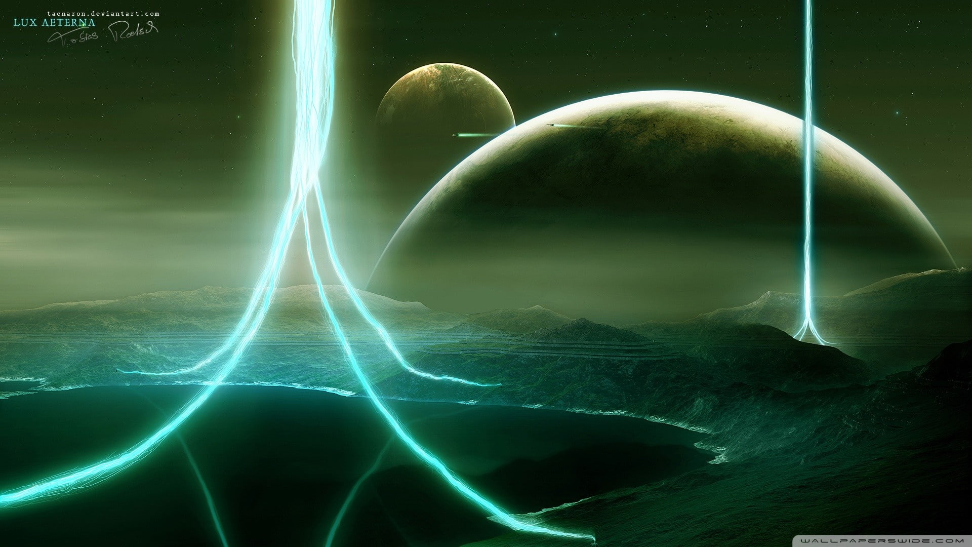 planet, 1080P, space art, Vitaly S Alexius, HD Wallpaper