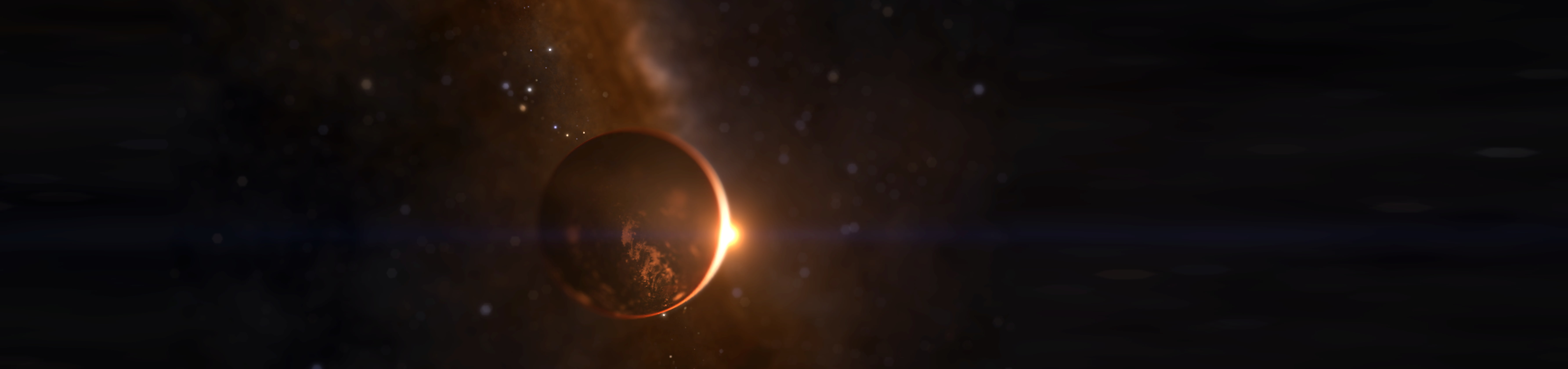 multiple display, stars, Elite: Dangerous, space, digital art, 5K, HD Wallpaper