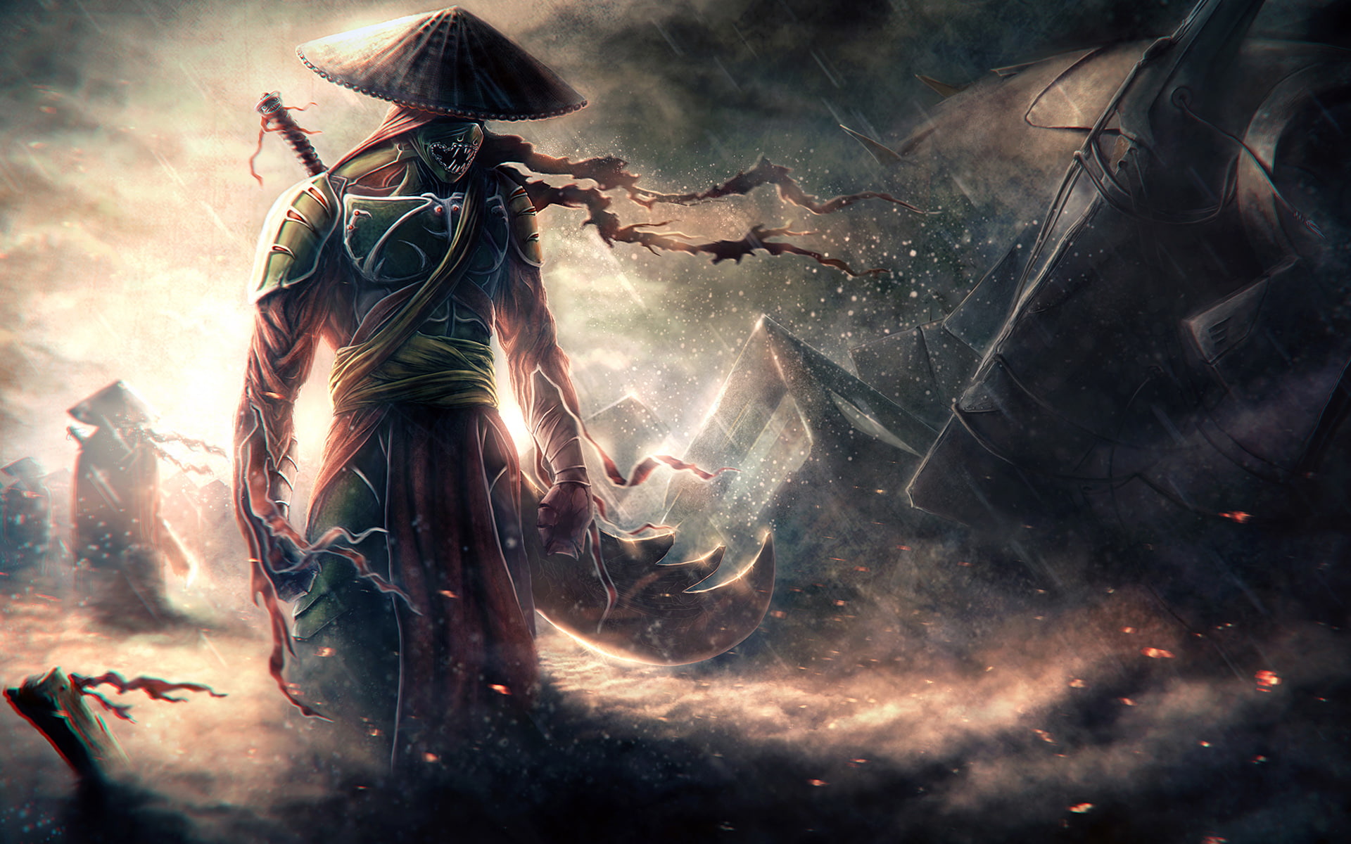 1080P, eclipse, warrior, HD Wallpaper