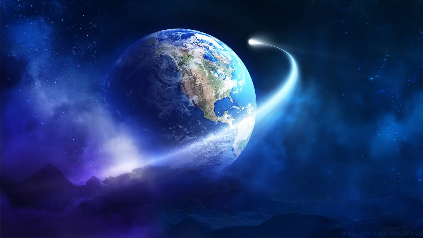 globe - man made object, sky, dark, nature, futuristic, astronomy, Earth, night, light - natural phenomenon, orbits, lens flare, global business, planet - space, HD Wallpaper