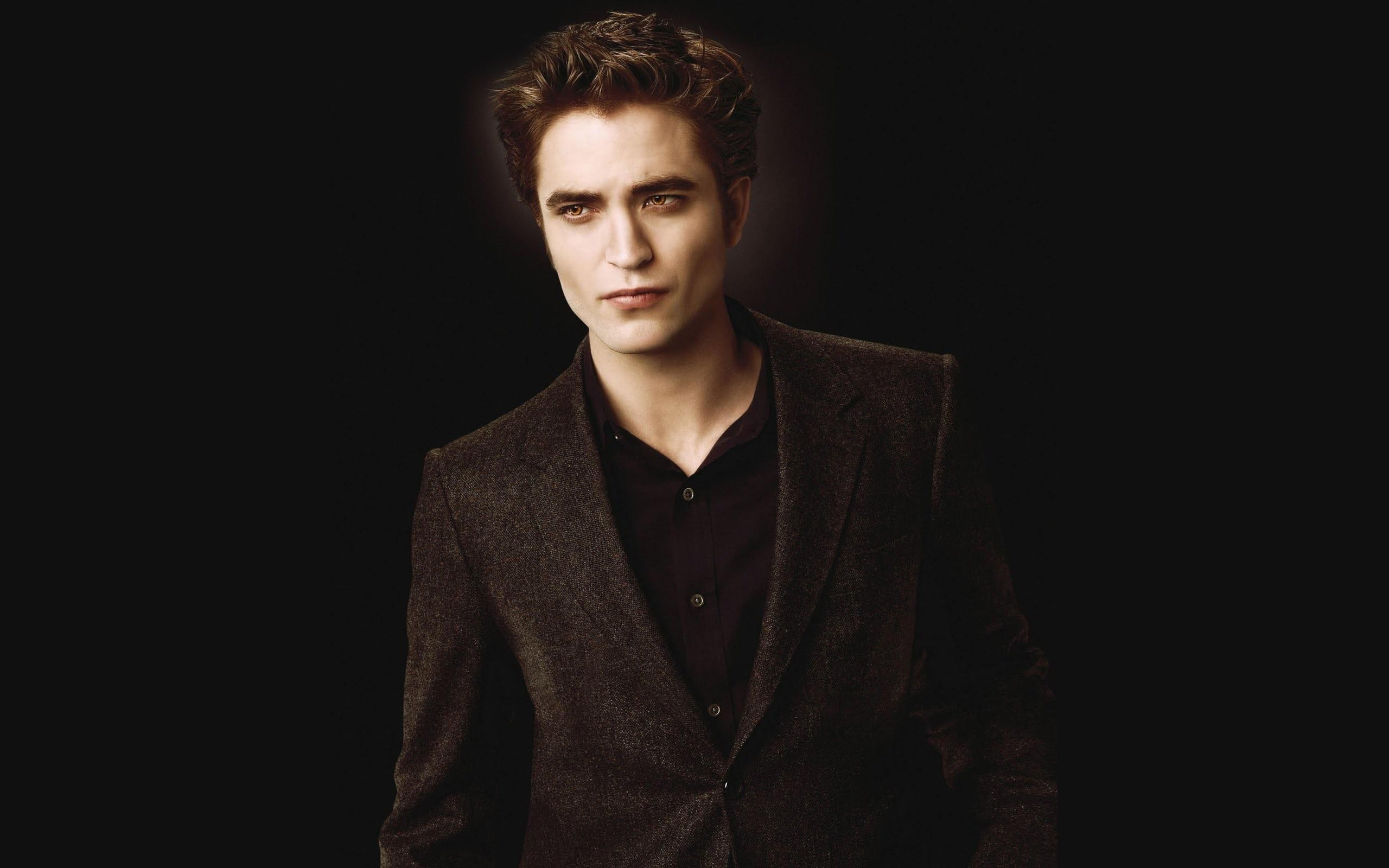 one person, robert, indoors, adult, black background, serious, studio shot, confidence, standing, pattinson, 2K, men, suit, portrait, cut out, actor, front view, HD Wallpaper