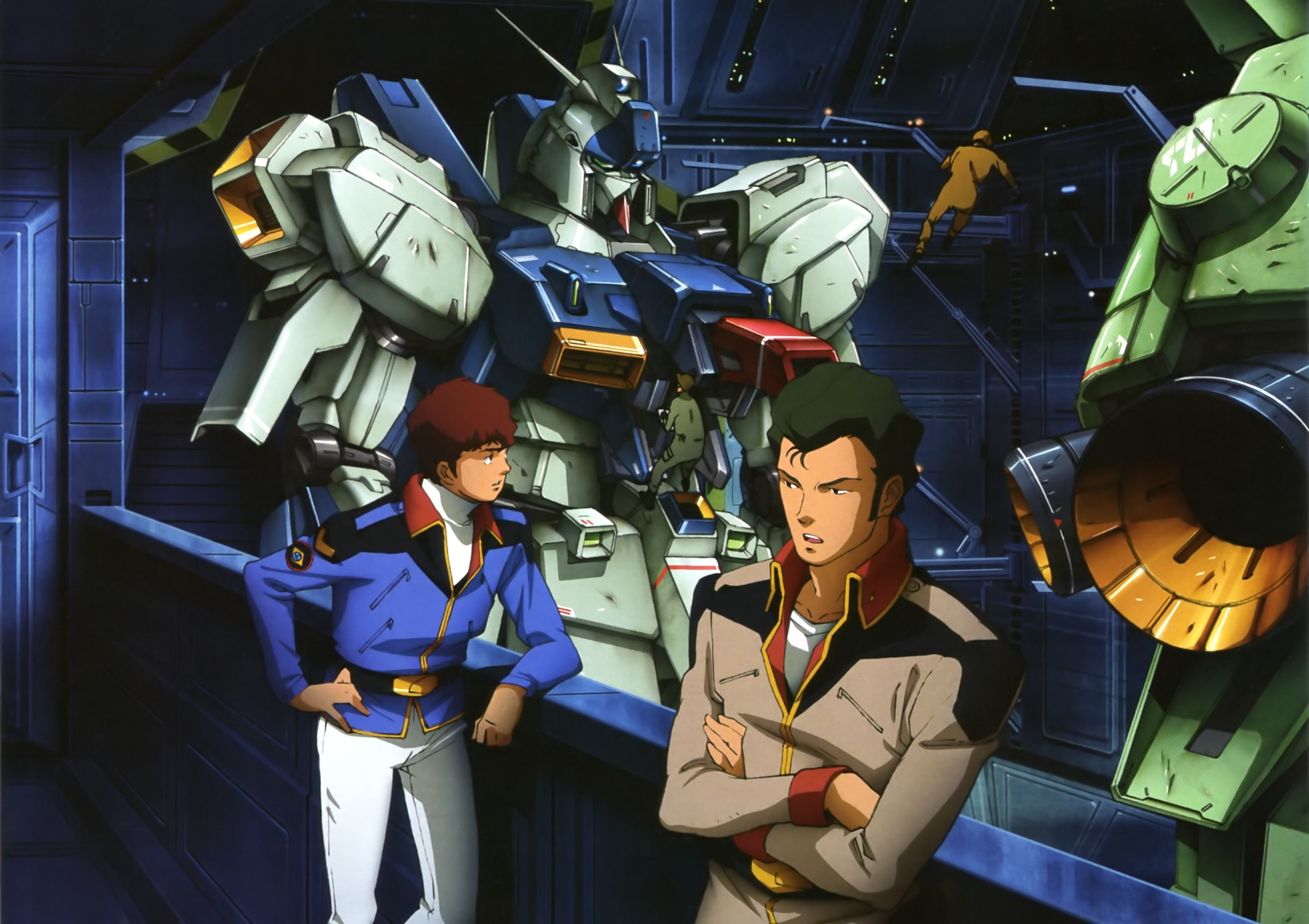 protection, human representation, men, representation, people, uniform, real people, hat, male likeness, day, indoors, clothing, gundam mobile suit mobile suit gundam mobile suit gundam chars counterattack, HD Wallpaper