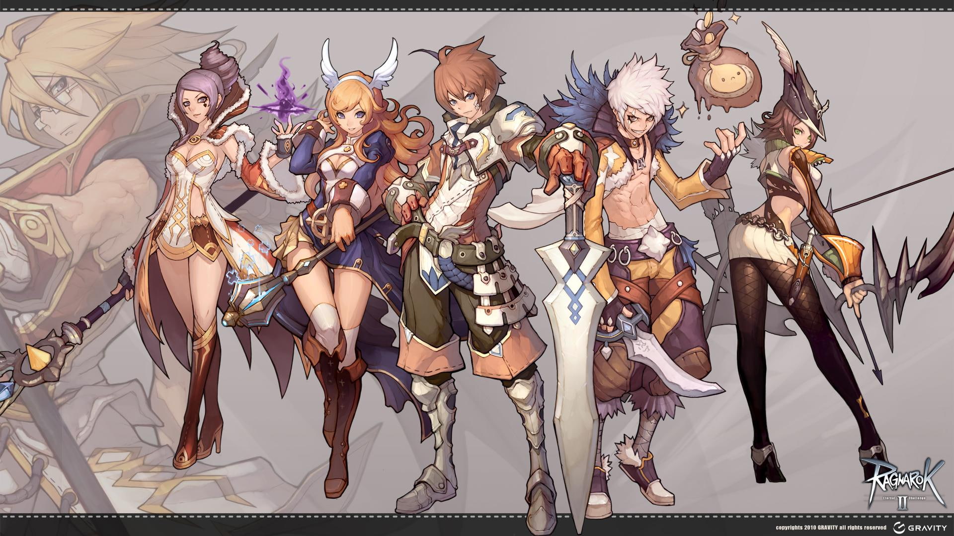 char, cool, ragnarok, games, cute, 1080P, HD Wallpaper