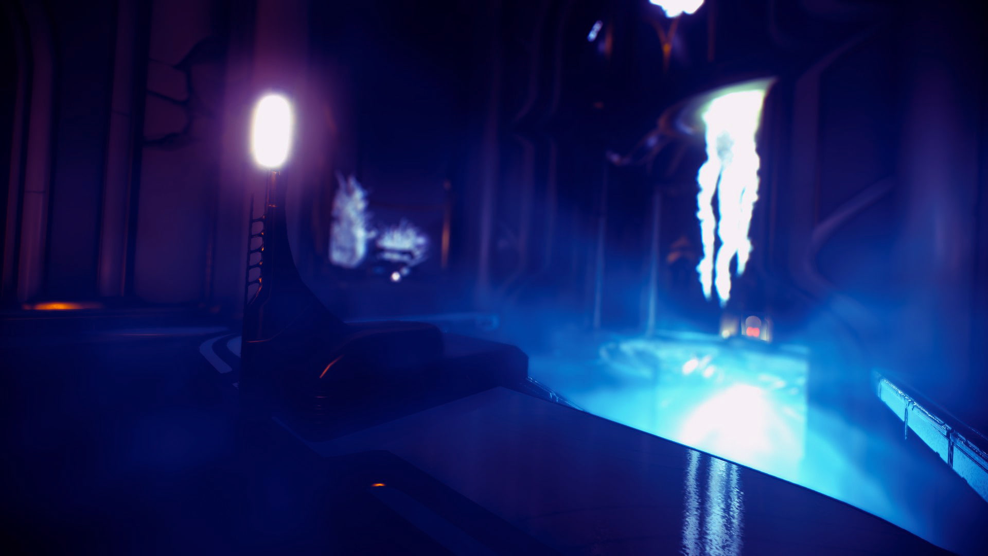 fashion, event, focus on foreground, electric lamp, technology, nightlife, 1080P, night, indoors, disco dancing, performance, lua (Warframe), Warframe, HD Wallpaper