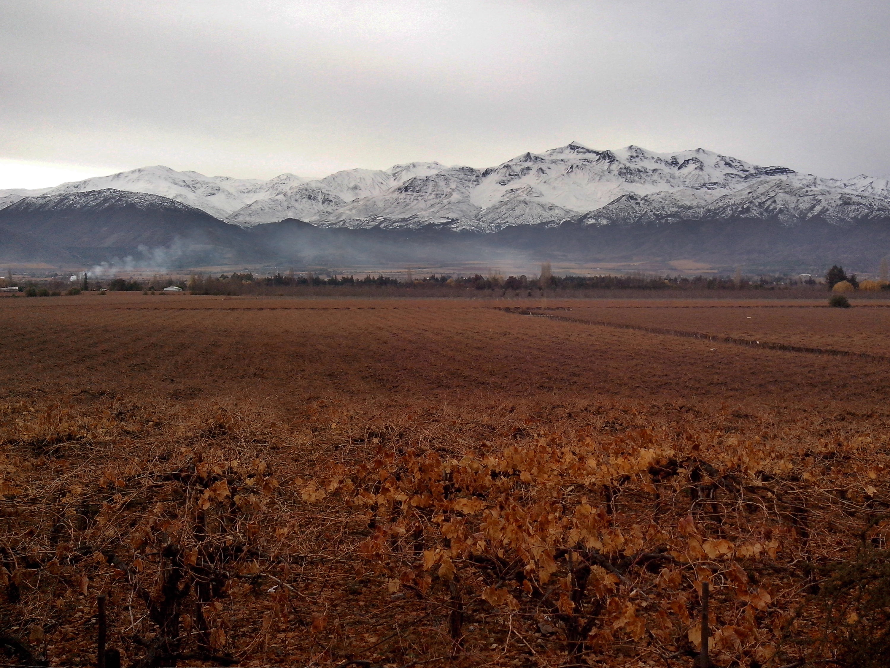 snow, Estrellas, dry, field, landscape, scenics, mountain, cloudy, sky, San Esteban, Flickr, 2K, nature, HD Wallpaper