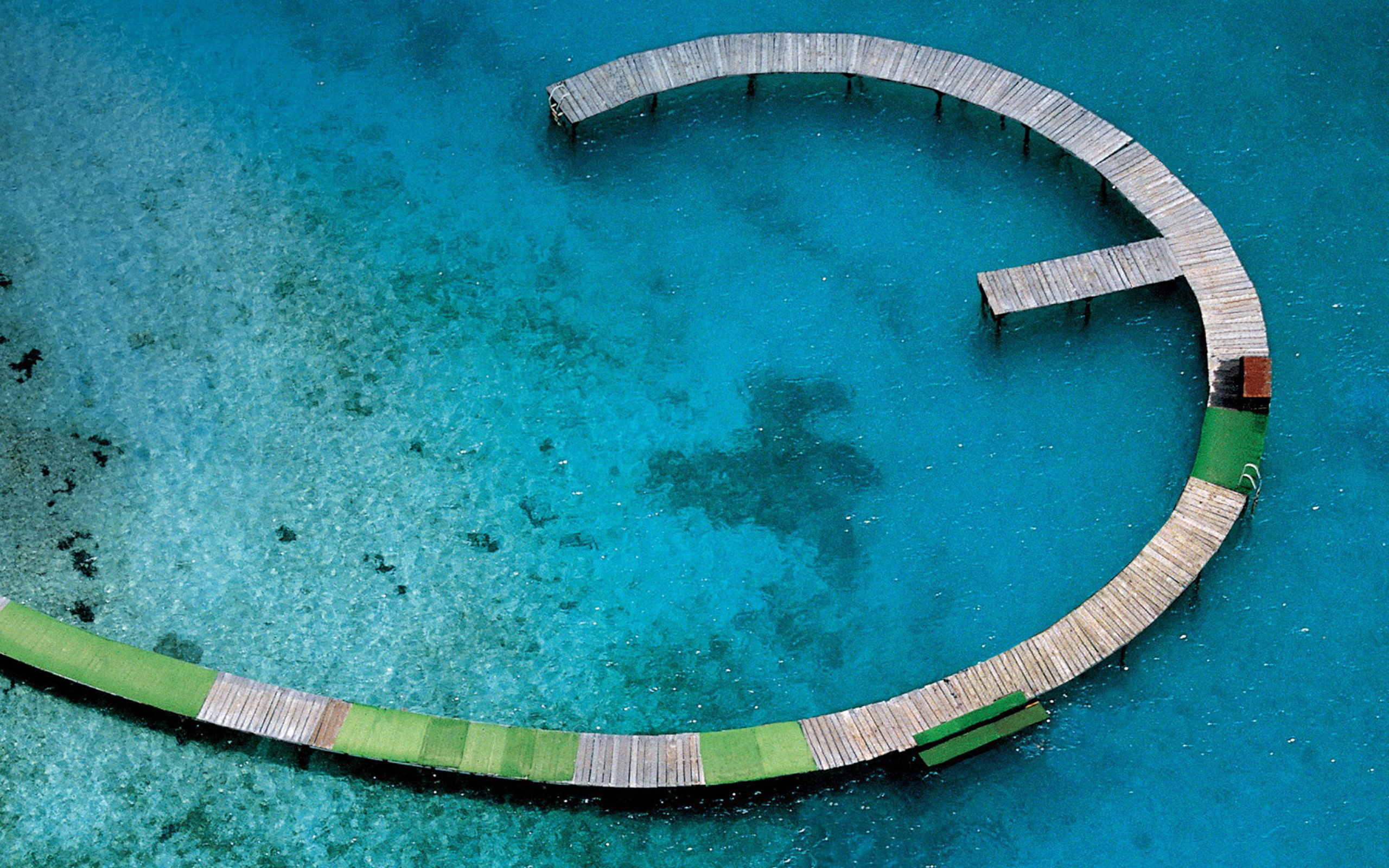 aerial, dock, 2K, france, view, travel and world, martinique, HD Wallpaper