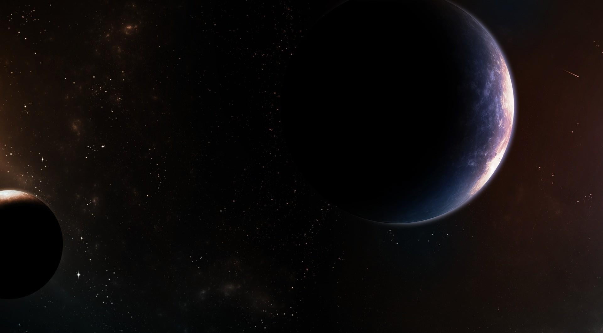  black Color, night, solar System, sky, meteor Crater, star, star - Space, stars, eclipse, planets, moon, infinity, astronomy Telescope, scenics - nature, HD Wallpaper