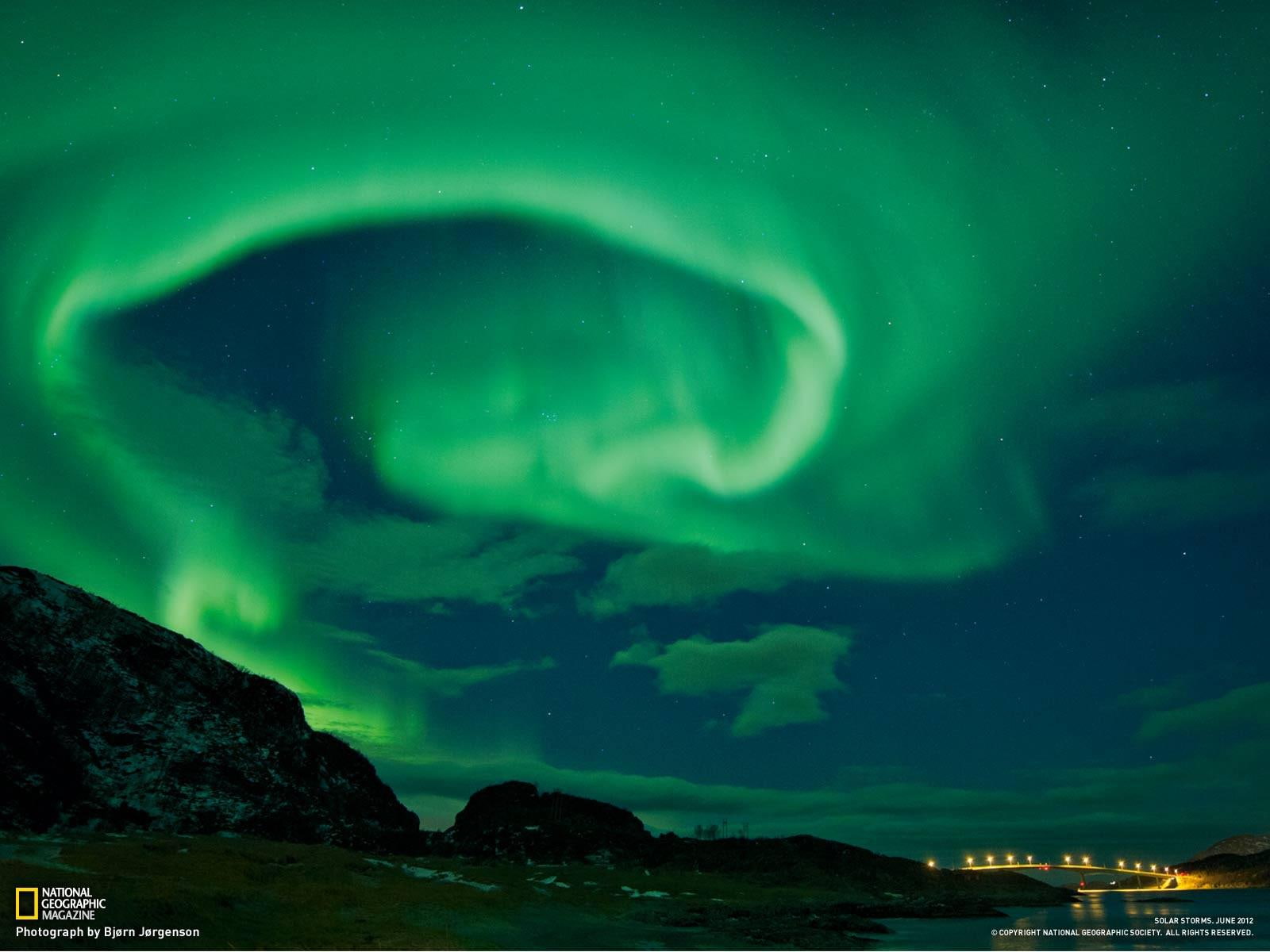 borealis, green, nature, geographic, national, 720P, aurora, night, sky, norway, desktop, HD Wallpaper