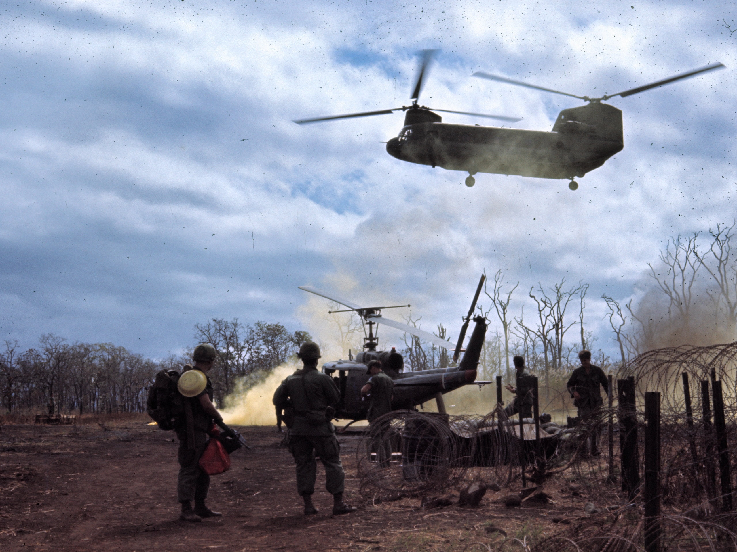 ch, vehicles, soldiers, Military, chinook, army, Viet Nam, aircraft, nam, art, viet, hd, 2K, iroquois, helicopters, uh, HD Wallpaper
