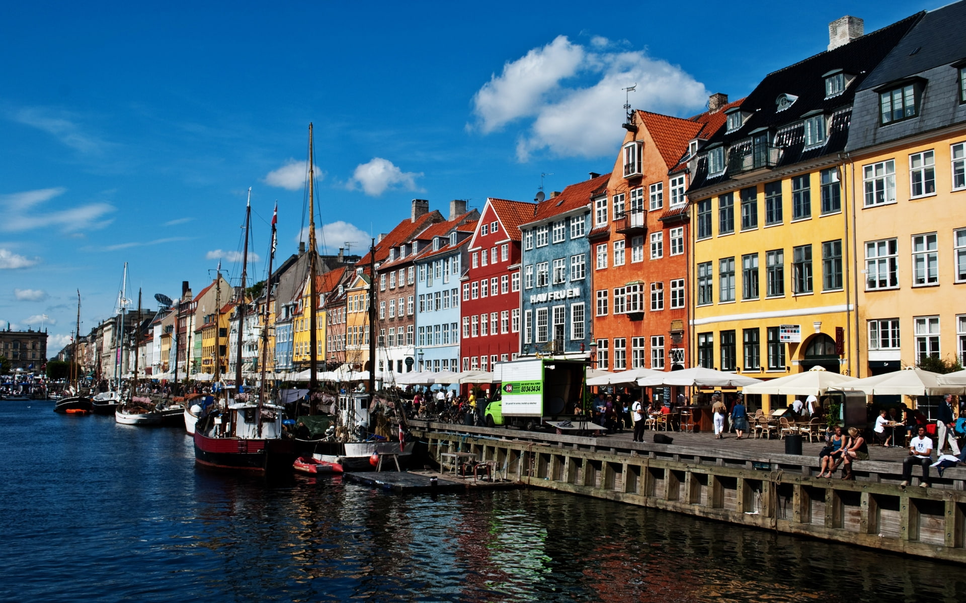 travel and world, 1080P, copenhagen, HD Wallpaper
