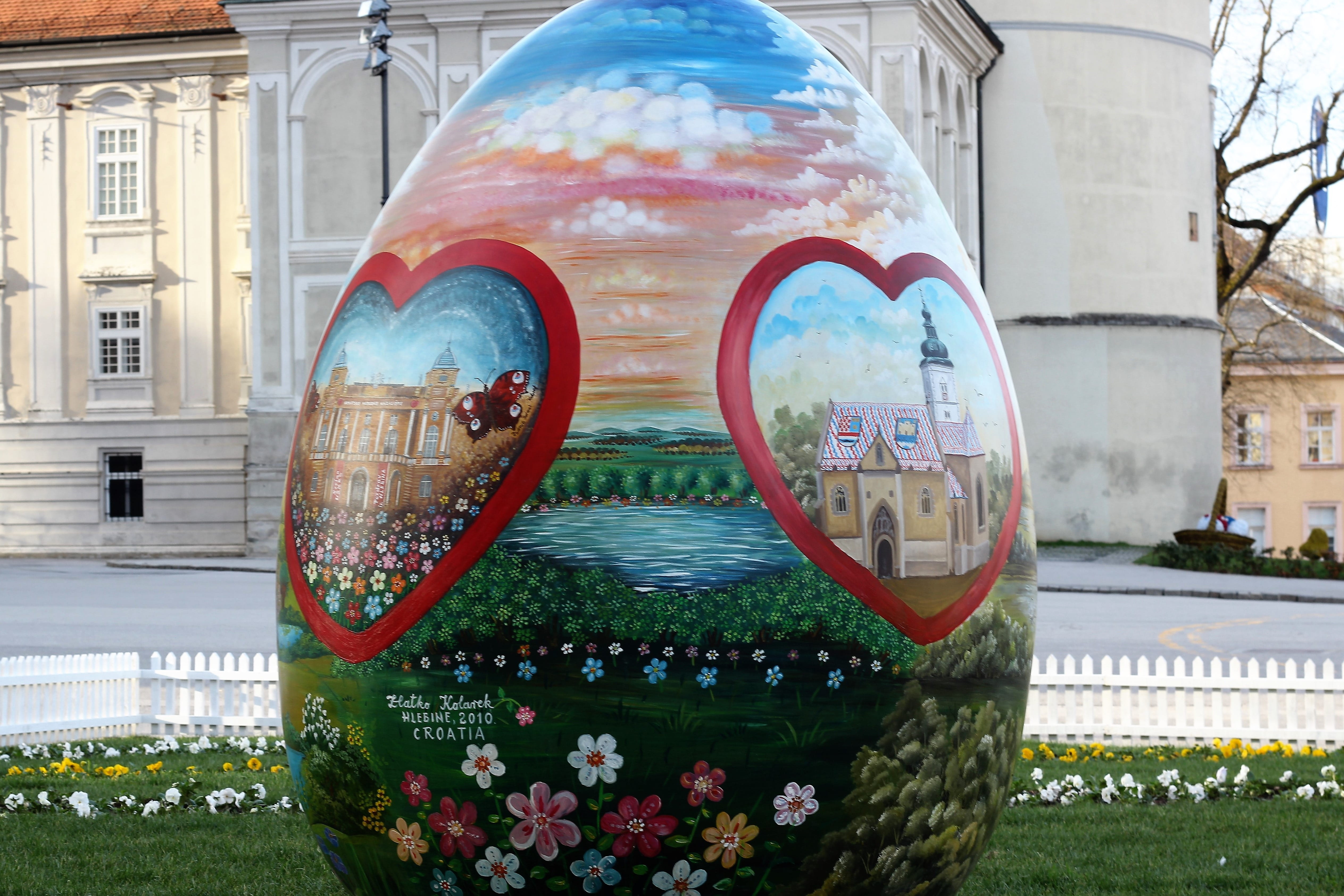 no people, city, 4K, croatian naive art, building exterior, celebration, close-up, flowering plant, art and craft, communication, nature, decoration, glass - material, HD Wallpaper