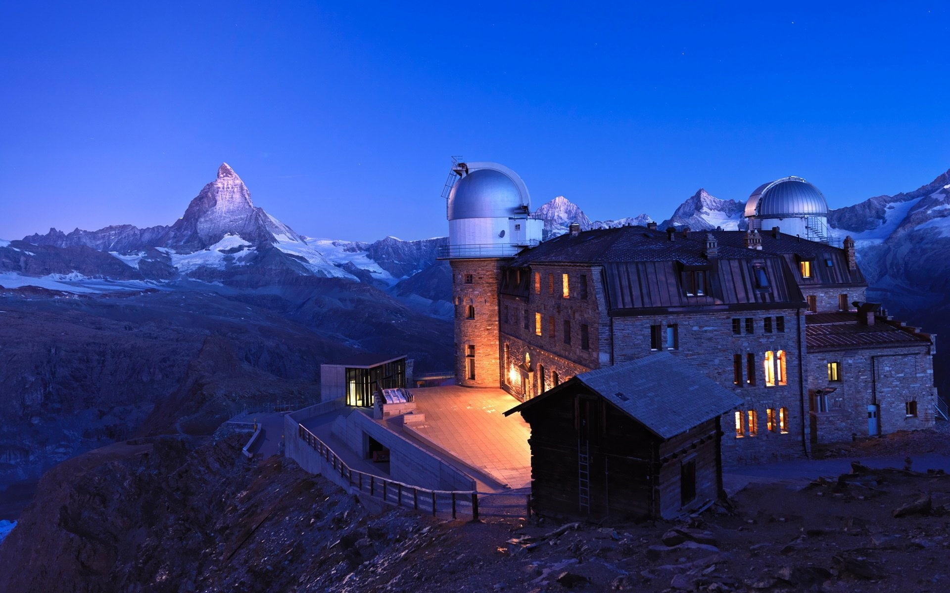 Planetarium, Man Made, 1080P, Gornergrat, Kulmhotel, HD Wallpaper