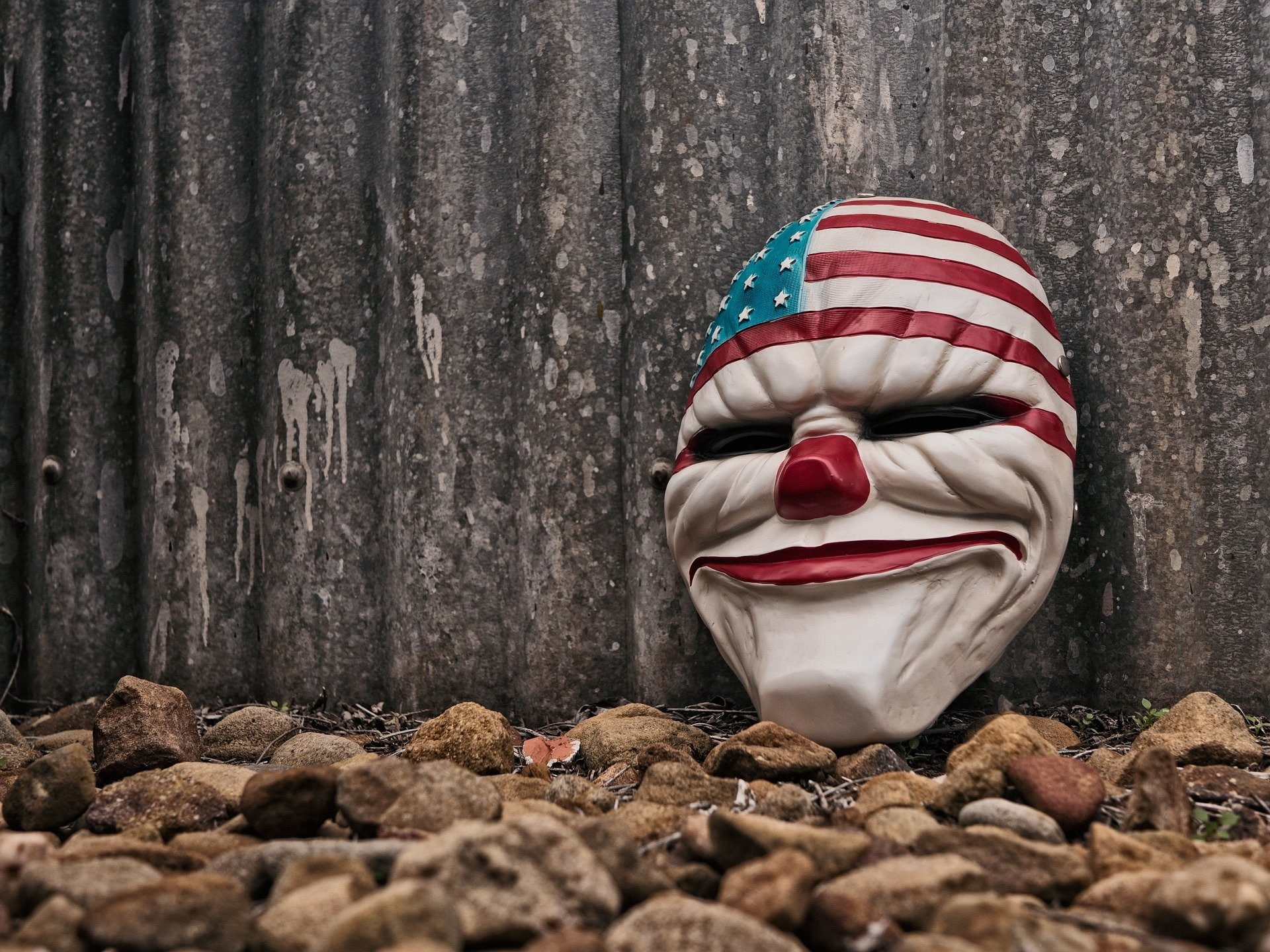 Payday, Mask, Clown, 1080P, Payday 2, HD Wallpaper