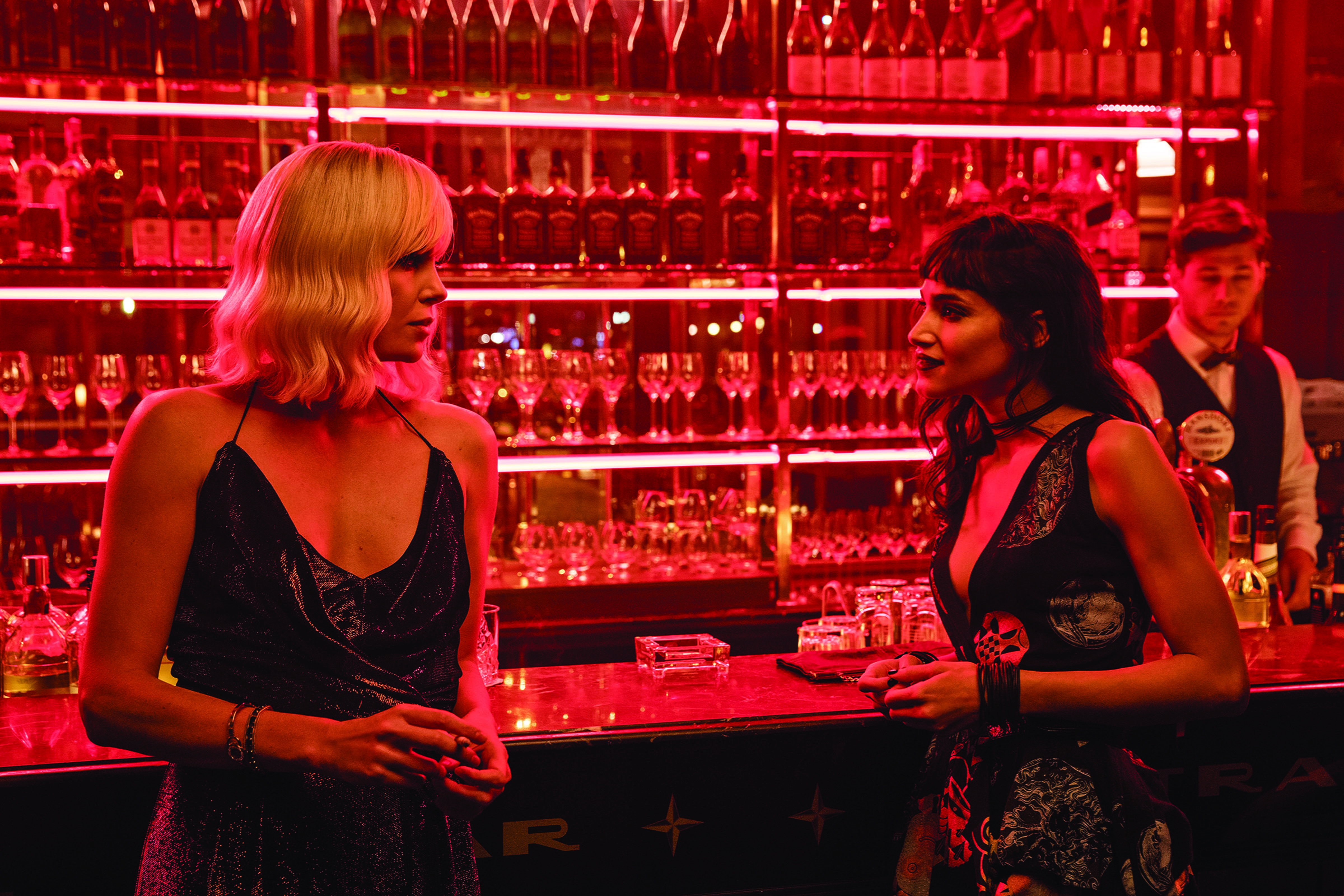 Atomic Blonde, 4K, Sofia Boutella, 4K, Charlize Theron, 2017, HD Wallpaper