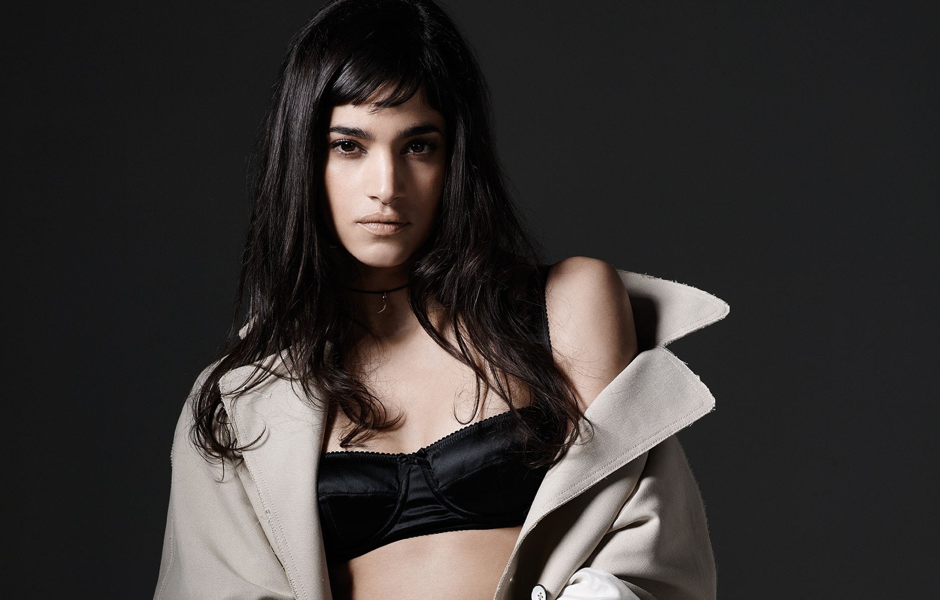 Brown Eyes, Model, Brunette, Actresses, Actress, 720P, Sofia Boutella, HD Wallpaper