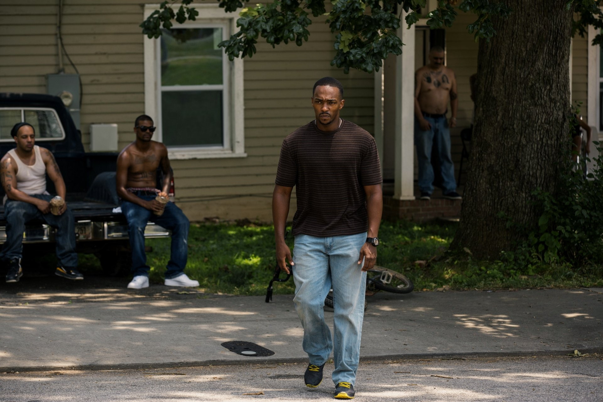 Movie, Anthony Mackie, 1080P, Triple 9, HD Wallpaper