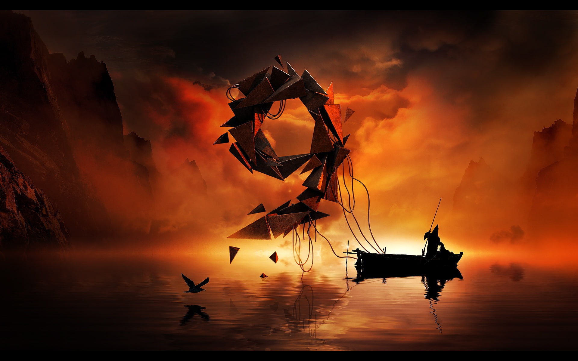 9, 1080P, graphics, creative and graphics, hd, creative, nine, HD Wallpaper