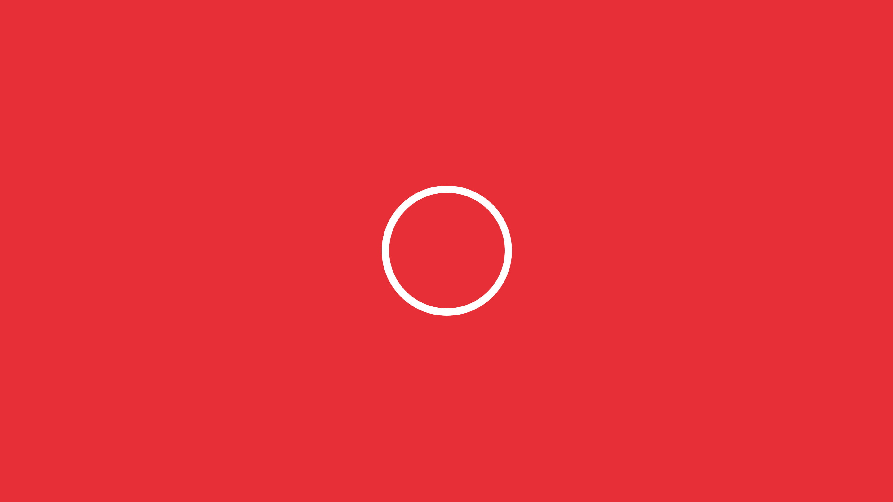 outdoors, circle, copy space, communication, design, glowing, geometric shape, nature, close-up, sphere, no people, minimalism simple background red her movie, HD Wallpaper