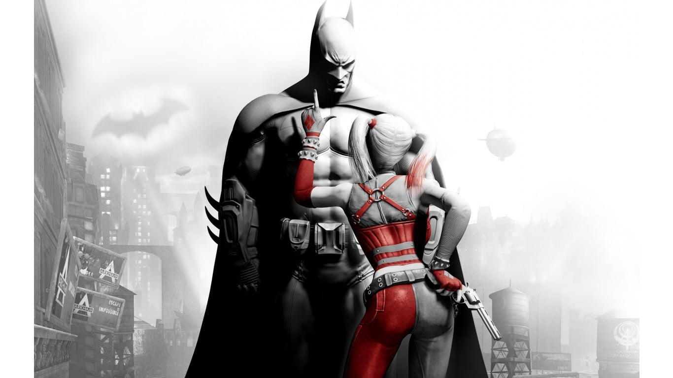 nature, 720P, sky, Batman, representation, people, futuristic, metal, helmet, transportation, harley, human representation, robot, quin, Harley Quinn, HD Wallpaper