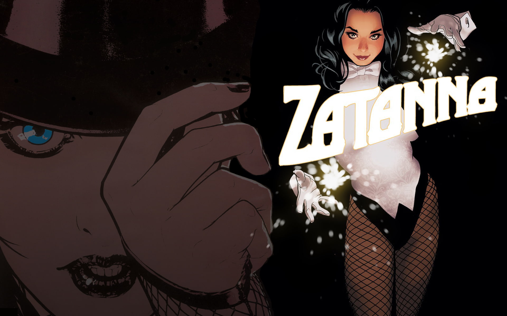 dc, hd, 1080P, zatanna, cartoon/comic, HD Wallpaper