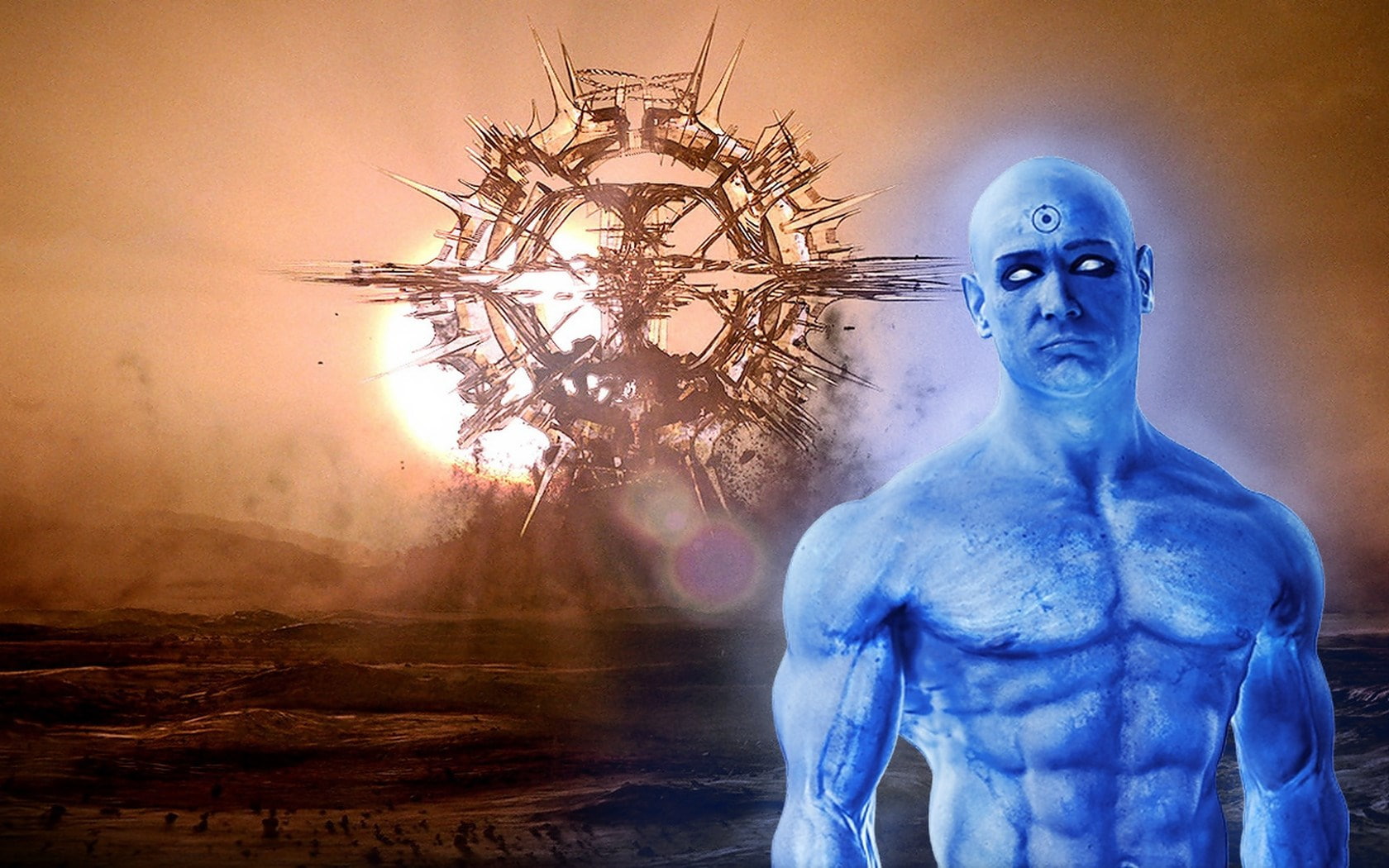 720P, doctor manhattan, HD Wallpaper