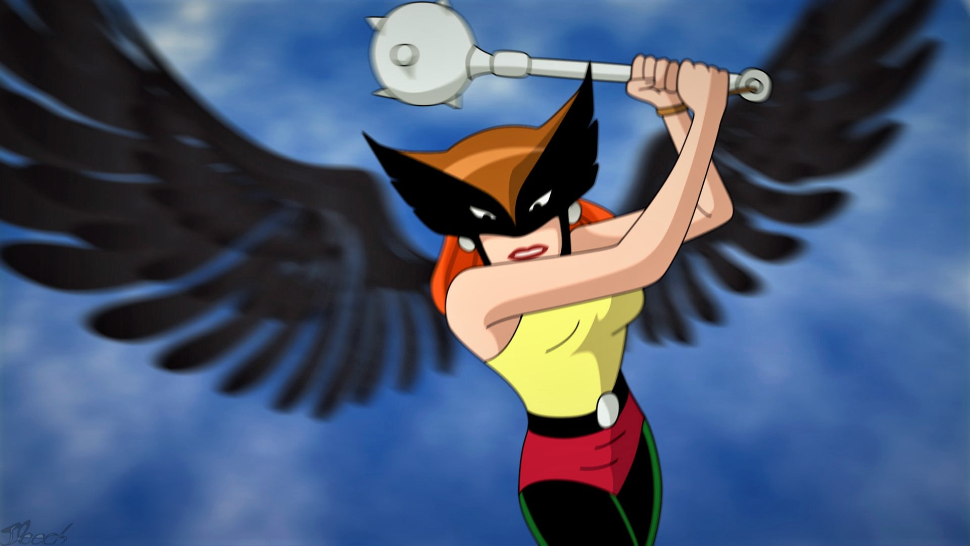 Justice League, Hawkgirl, 1080P, Comics, HD Wallpaper