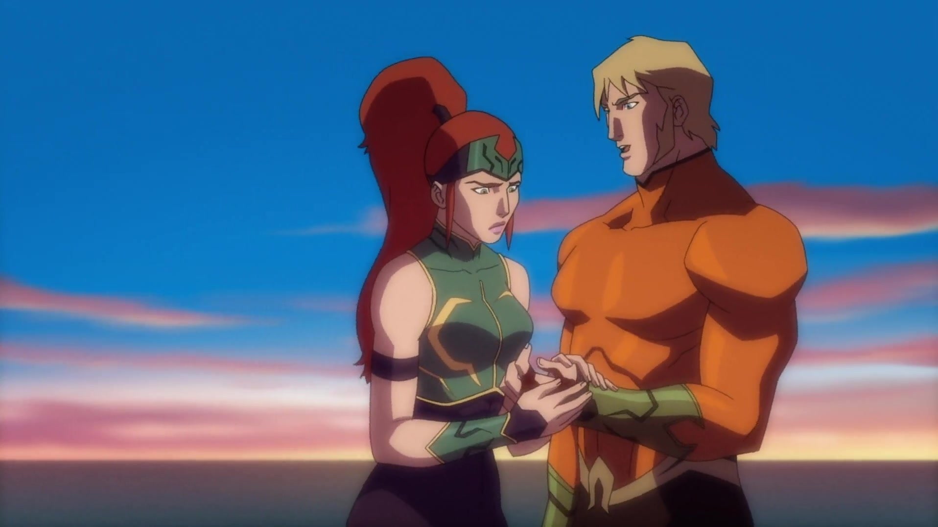 Aquaman, Movie, Justice League: Throne of Atlantis, DC Comics, Mera (DC Comics), 720P, HD Wallpaper