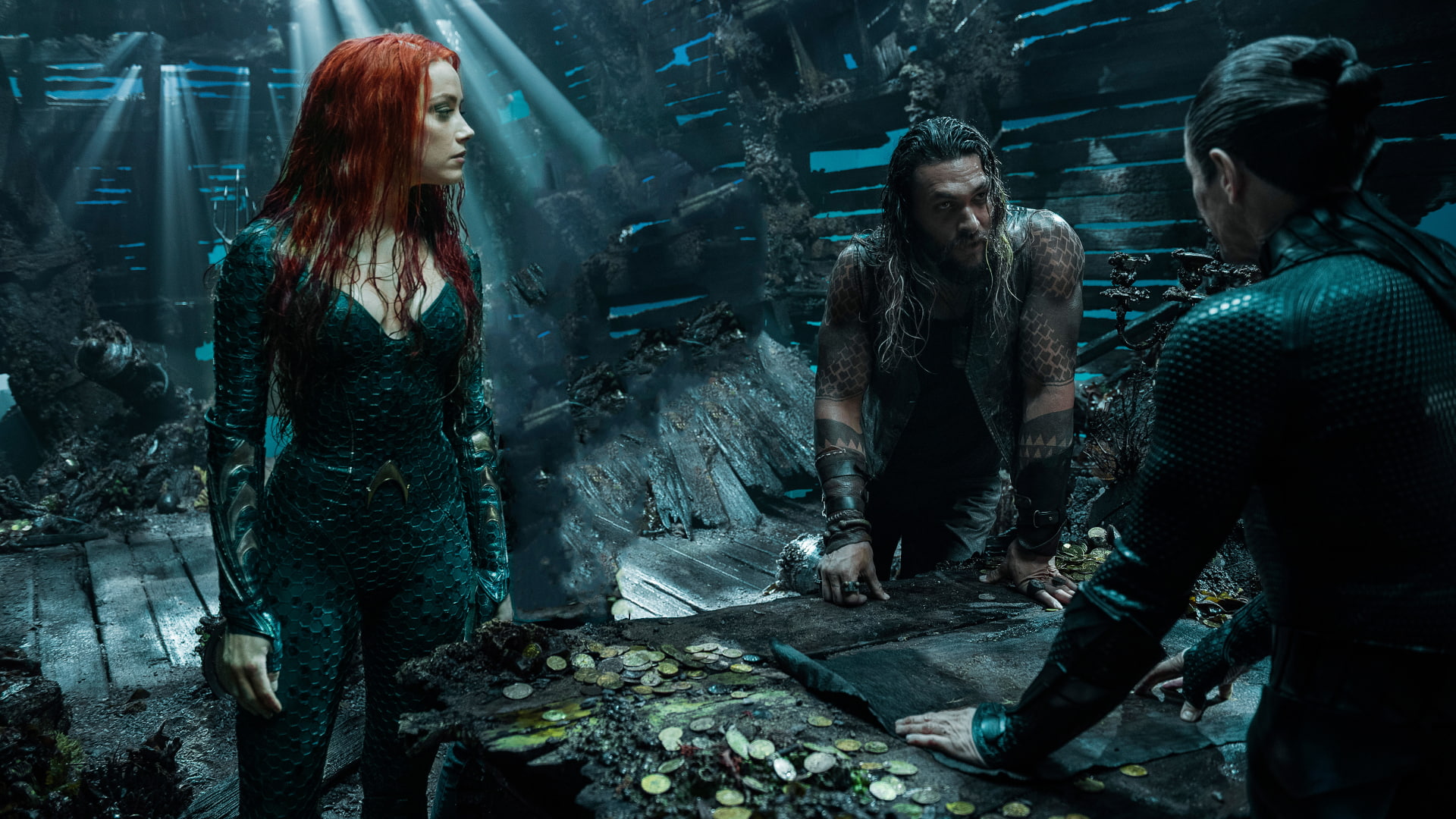 Aquaman, Aquaman (Movie), DC Comics, Movie, Amber Heard, 1080P, Mera (DC Comics), HD Wallpaper