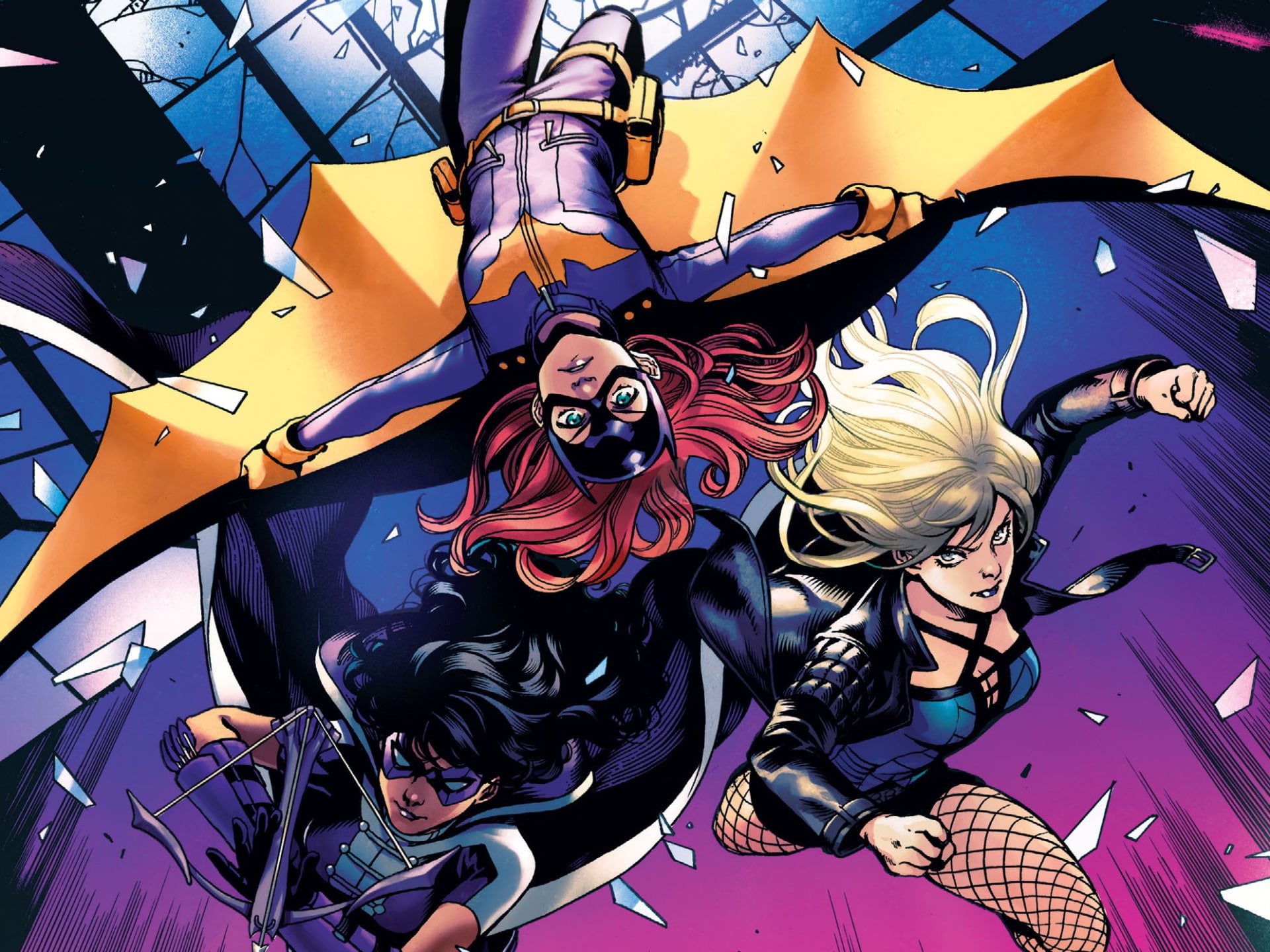 Black Canary, Comics, Batgirl, Birds Of Prey, 1080P, HD Wallpaper