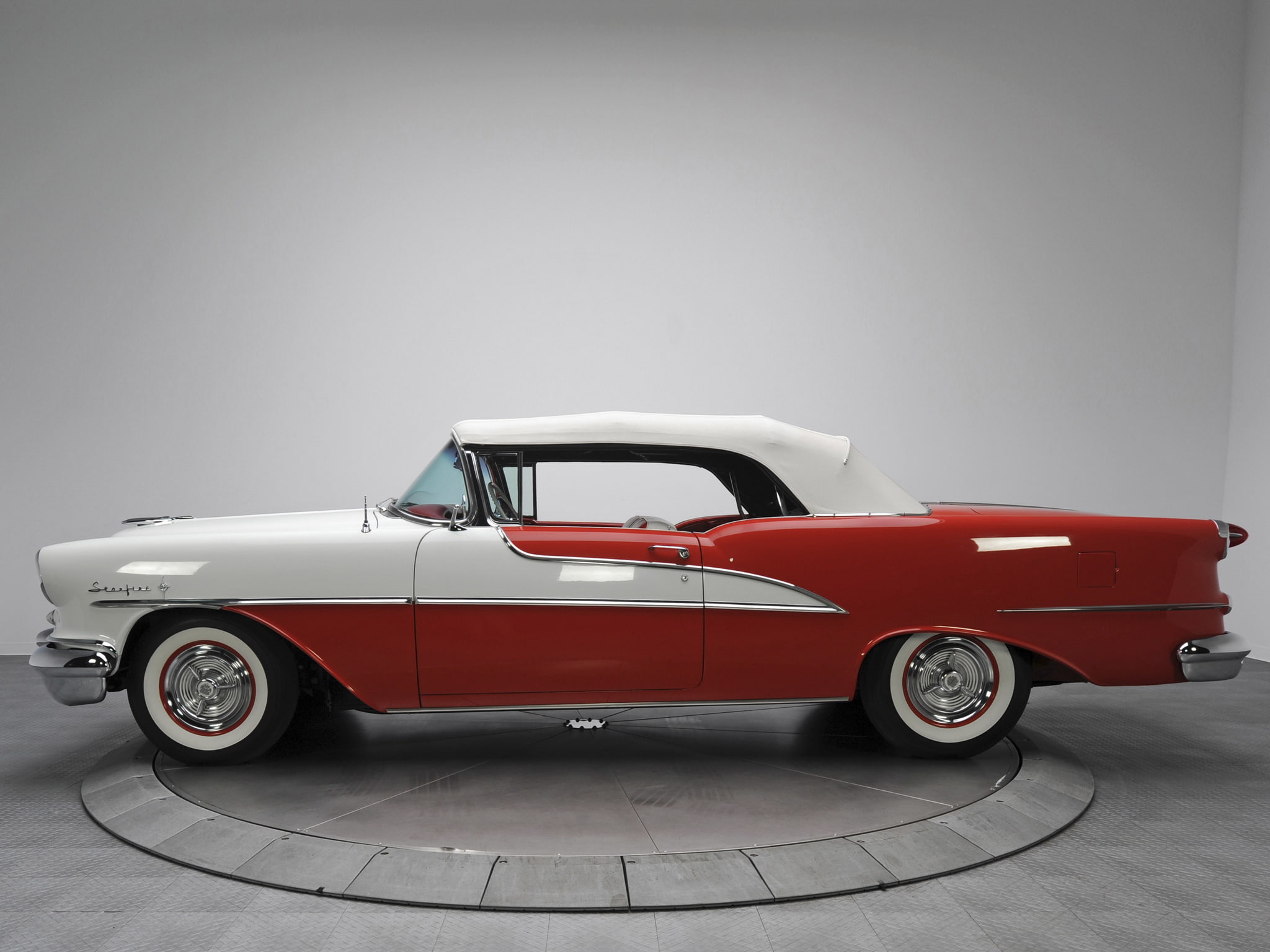 9 8, 1080P, 3067dx, oldsmobile, starfire, 1955, luxury, retro, convertible, HD Wallpaper