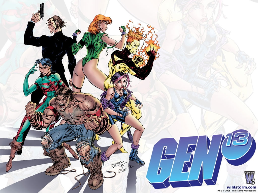 entertainment, heroes, hd, wildstorm, gen, art, DC, 480P, gen13, comics, HD Wallpaper