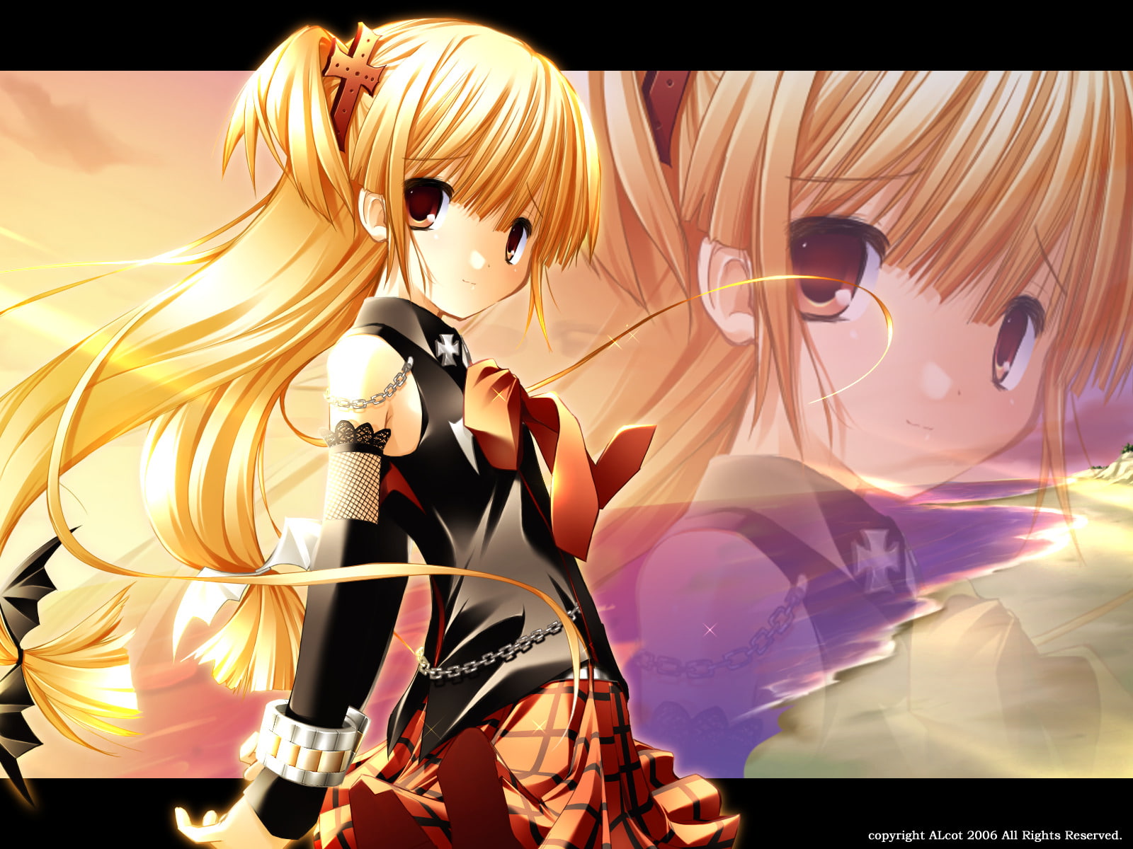 Karen (Triptych), Anime, 720P, Triptych, HD Wallpaper