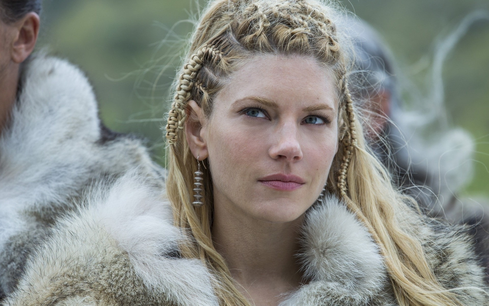 Katheryn Winnick, Lagertha Lothbrok, face, 1080P, women, HD Wallpaper