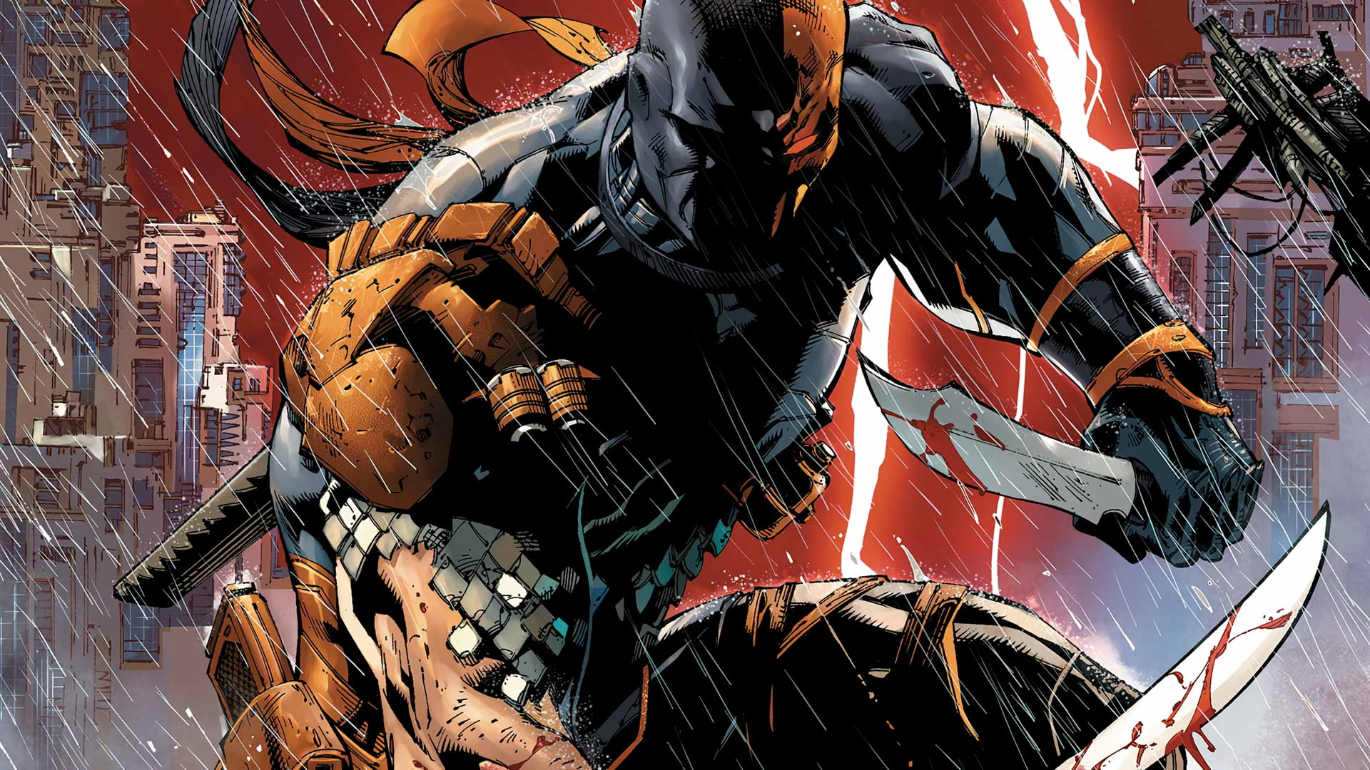 DC Comics, Deathstroke, 1080P, HD Wallpaper