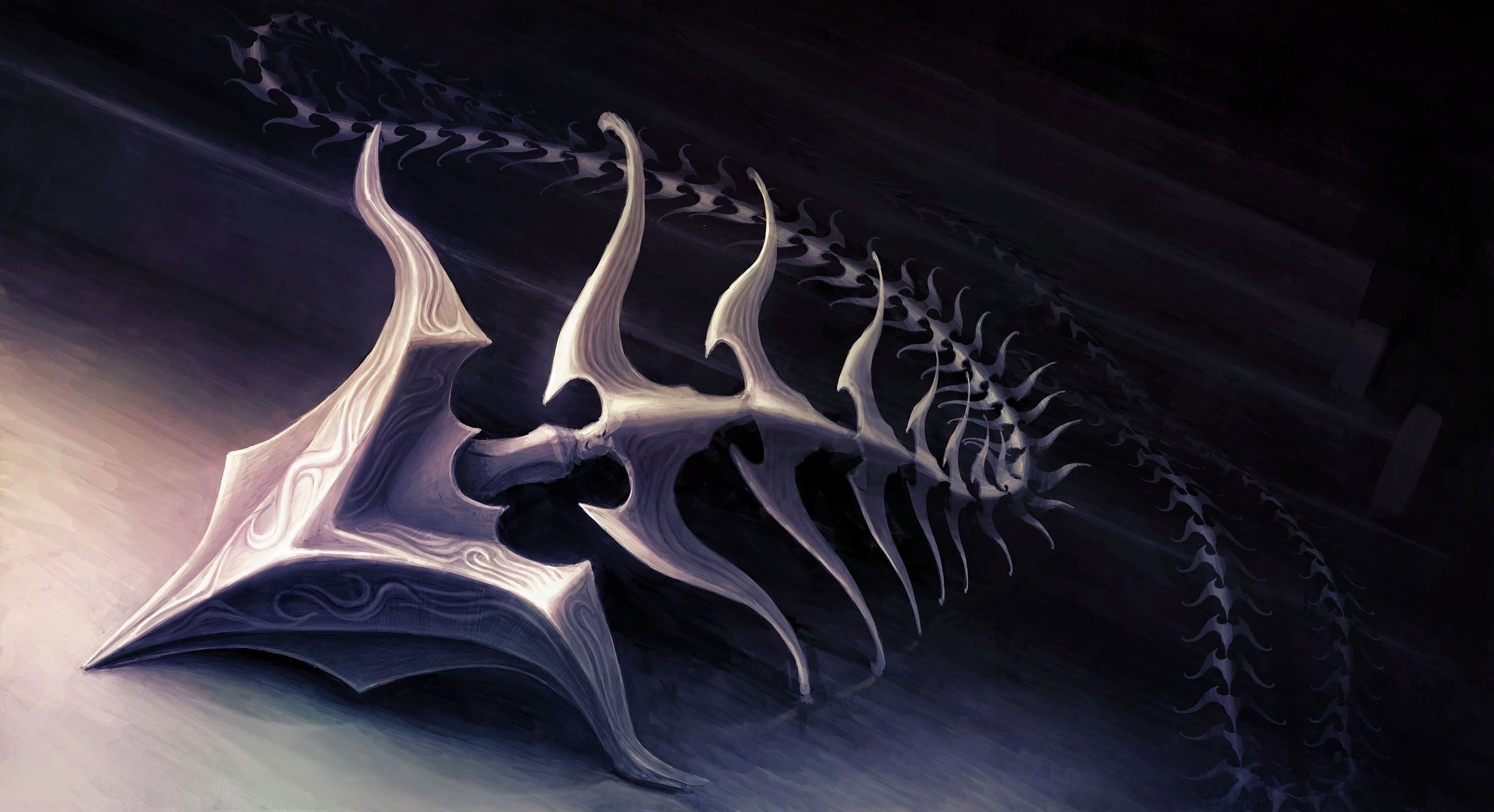 motion, animal, night, no people, 1080P, prince of persia the two thrones, spooky, indoors, animal representation, dark, black color, long exposure, bone, HD Wallpaper