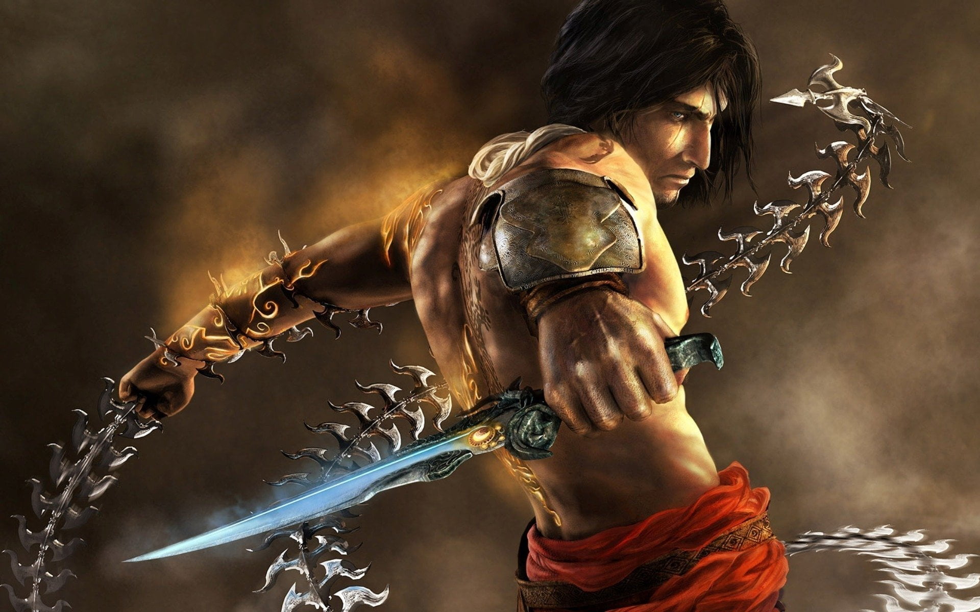 warrior - person, healthy lifestyle, human body part, sport, people, motion, nature, 1080P, hairstyle, athlete, young adult, success, muscular build, indoors, HD Wallpaper