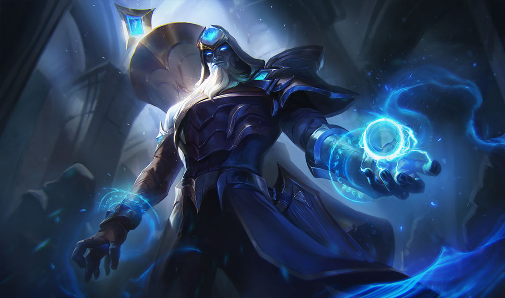 113 Character, skin, Ryze, magic, League of Legends, 720P, Riot Games, HD Wallpaper