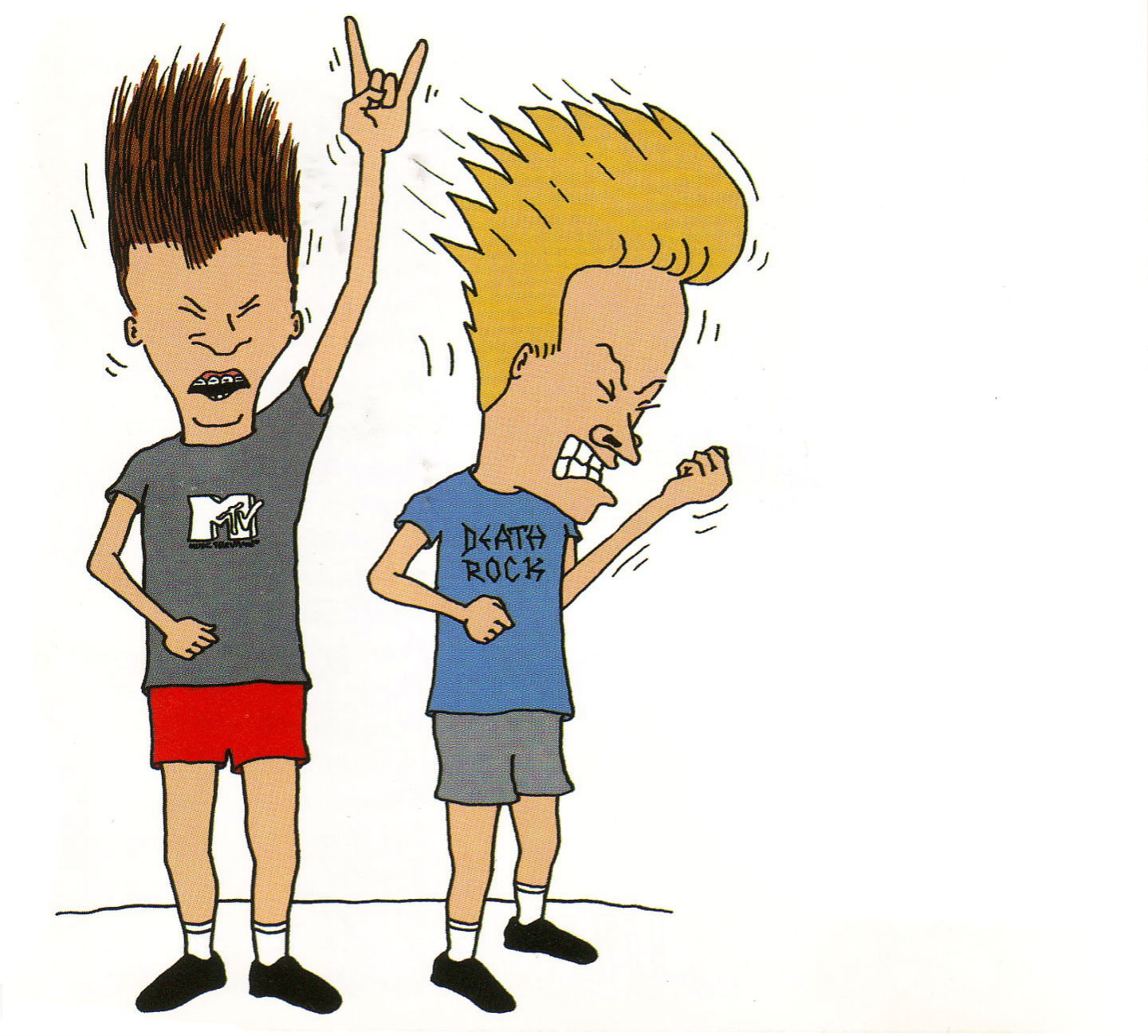 720P, beavis, butthead, HD Wallpaper