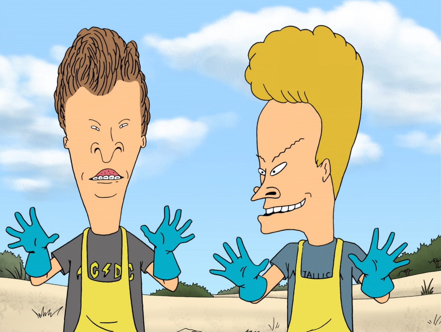 720P, beavis, butthead, HD Wallpaper