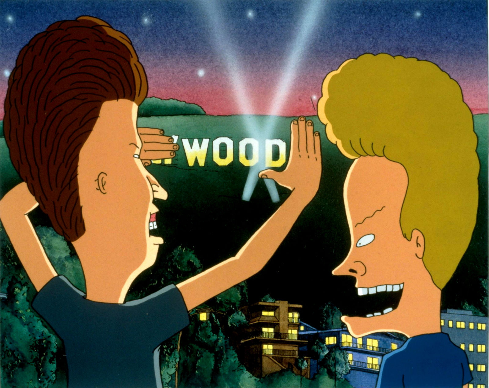 720P, beavis, butthead, HD Wallpaper
