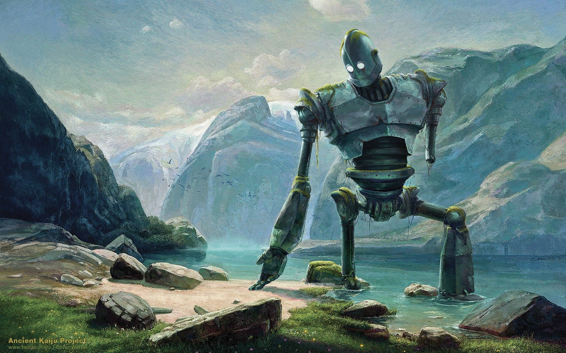 1080P, The Iron Giant, robot, HD Wallpaper