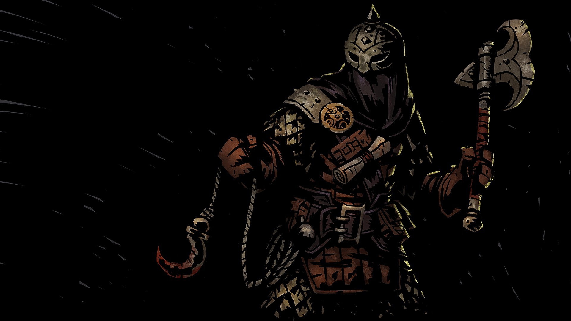 representation, Darkest Dungeon, male likeness, creativity, indoors, sculpture, video games, no people, art and craft, Bounty Hunter, low angle view, Dark, HD Wallpaper