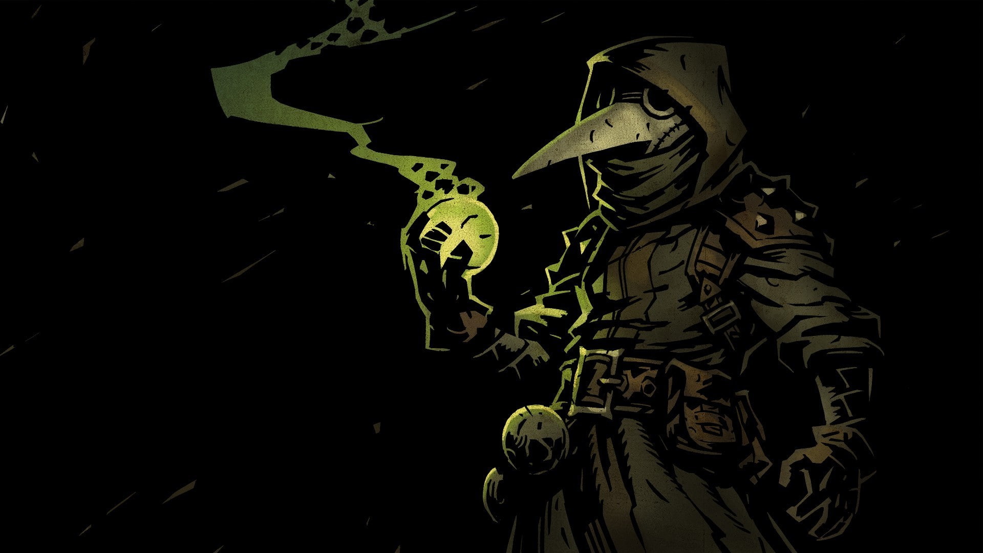 clothing, 1080P, night, government, spooky, copy space, representation, human representation, bone, studio shot, creativity, art and craft, close-up, darkest dungeon plague video games, HD Wallpaper