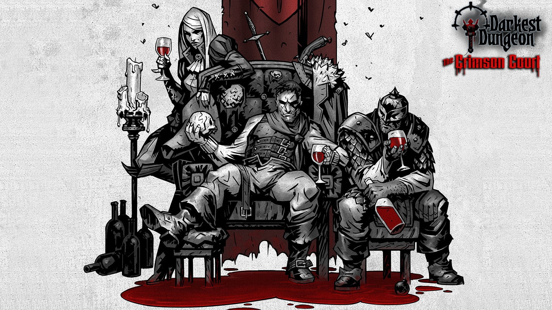 Darkest Dungeon, 1080P, video games, HD Wallpaper